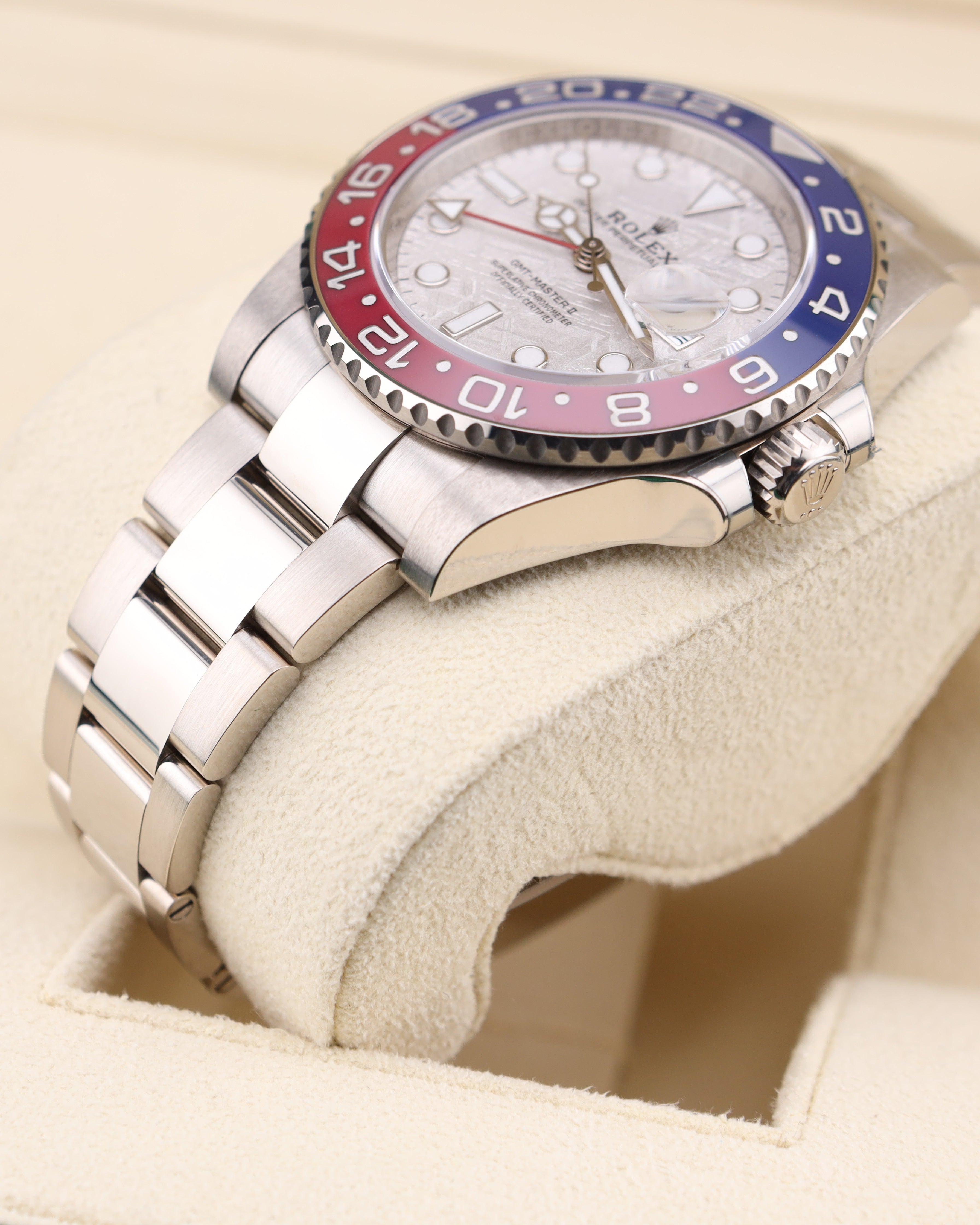 Rolex GMT-Master II Pepsi Meteorite White Gold 126719BLRO