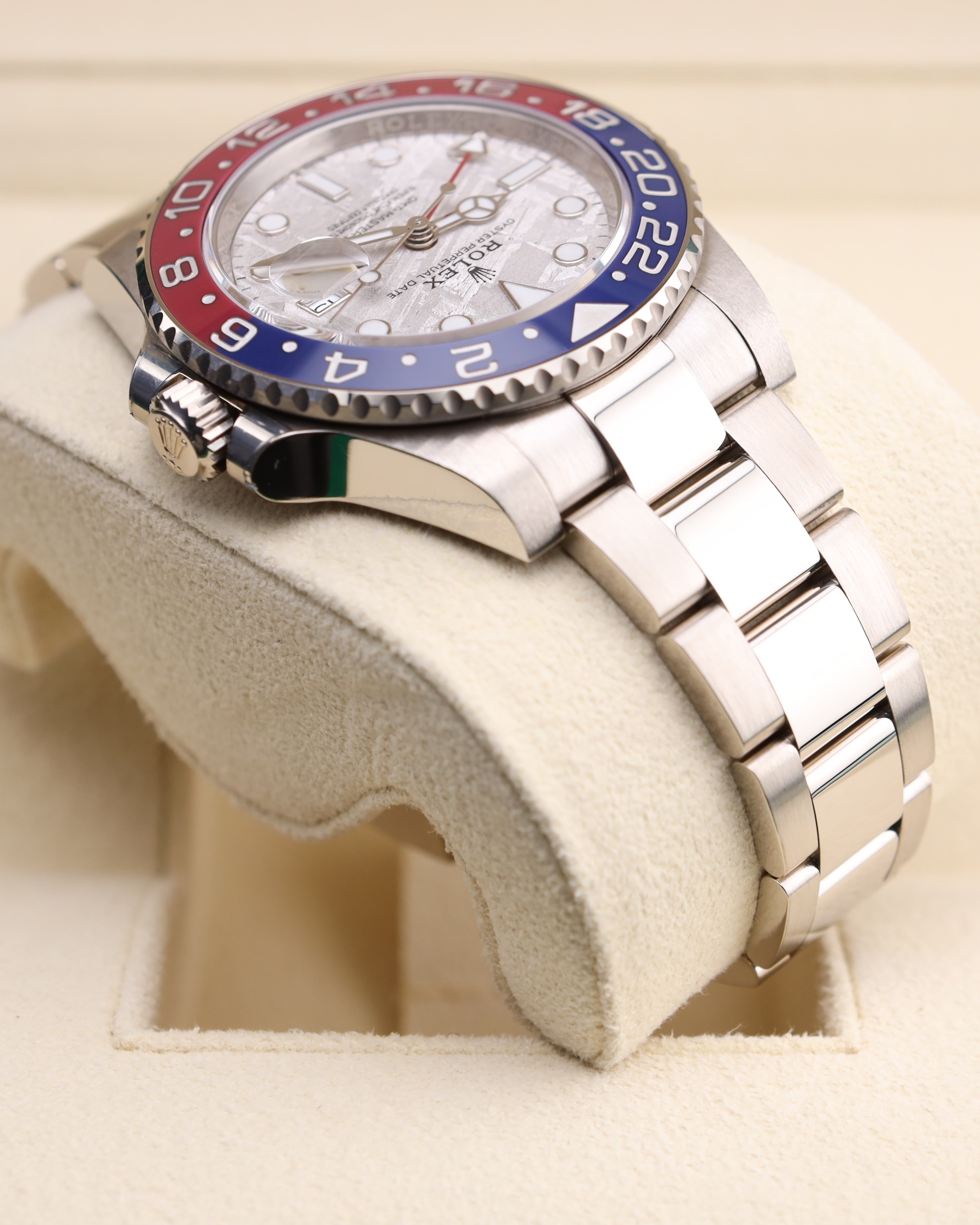 Rolex GMT-Master II Pepsi Meteorite White Gold 126719BLRO – MVP