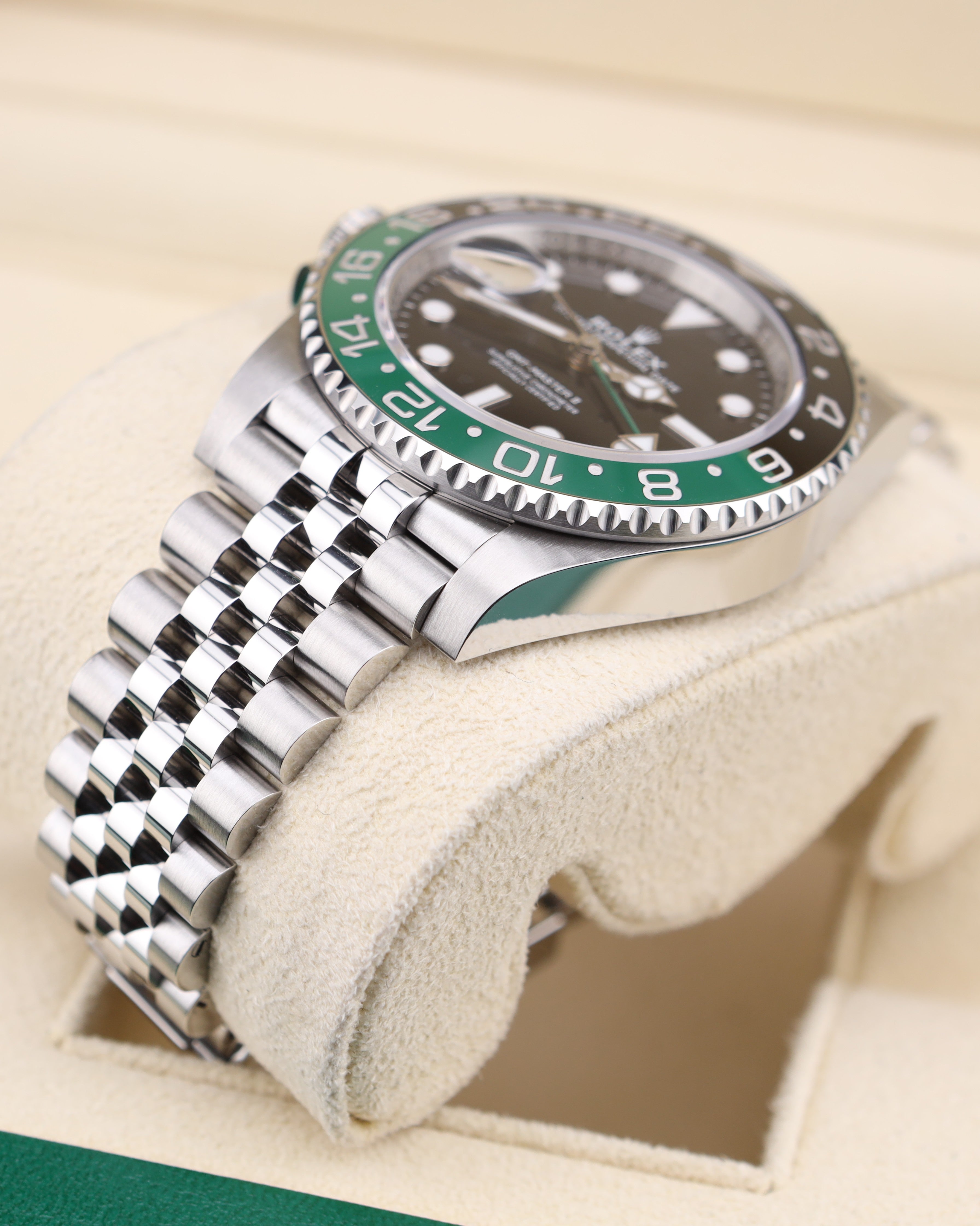 Rolex GMT-Master II Sprite Jubilee 126720VTNR Lefty Green