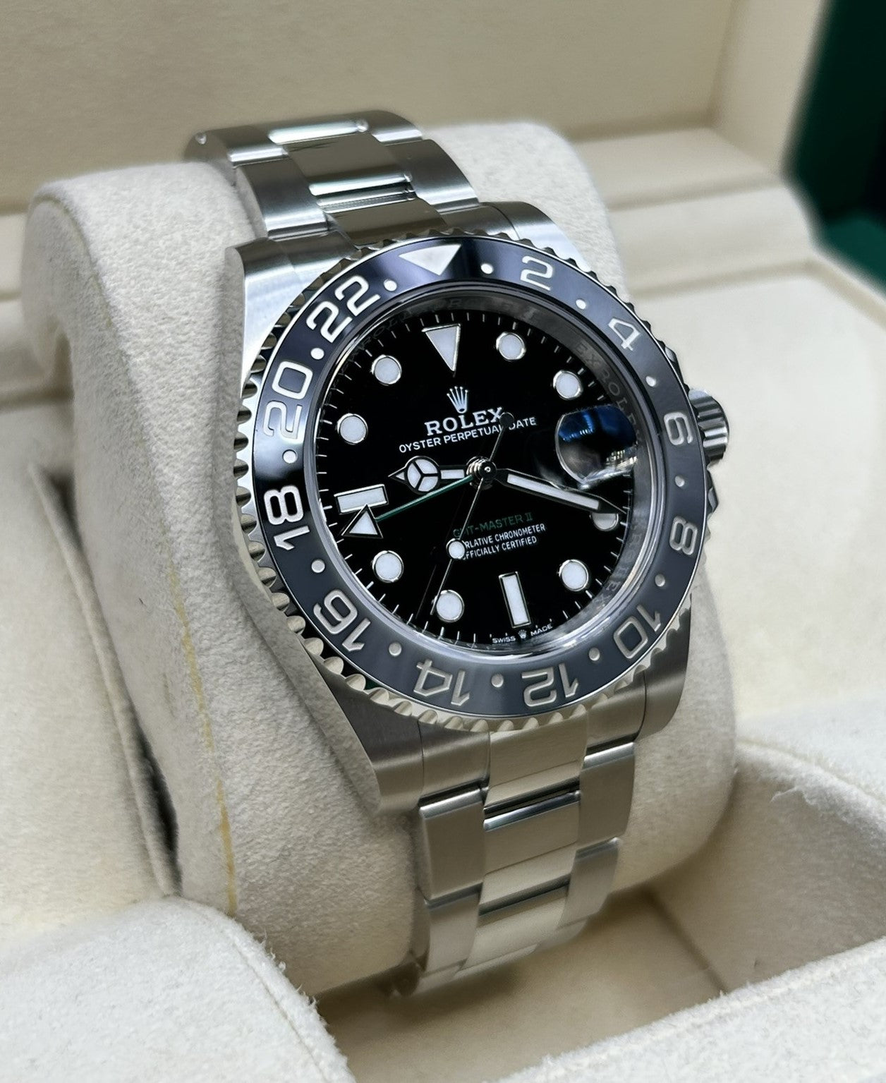 Rolex GMT-Master II Bruce Wayne 126710GRNR 2024 Oyster