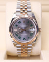 Rolex Datejust 41 Rose Gold Wimbledon on Jubilee 126331