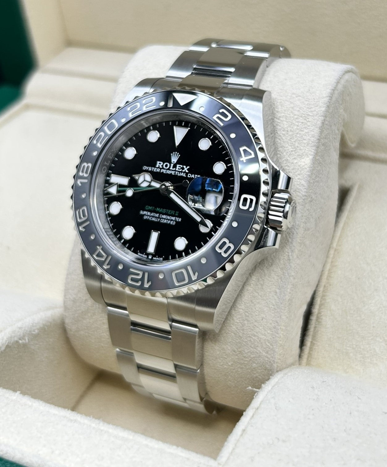 Rolex GMT-Master II Bruce Wayne 126710GRNR 2024 Oyster