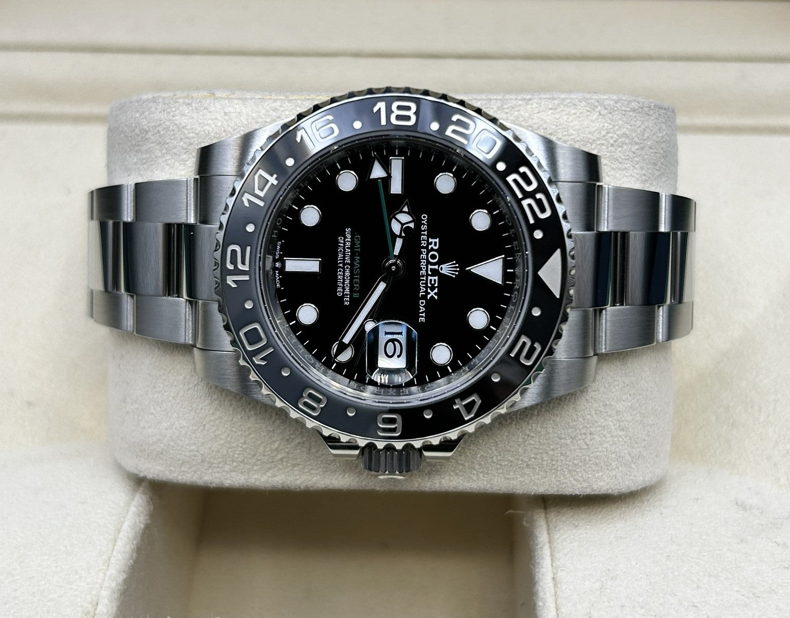 Rolex GMT-Master II Bruce Wayne 126710GRNR 2024 Oyster