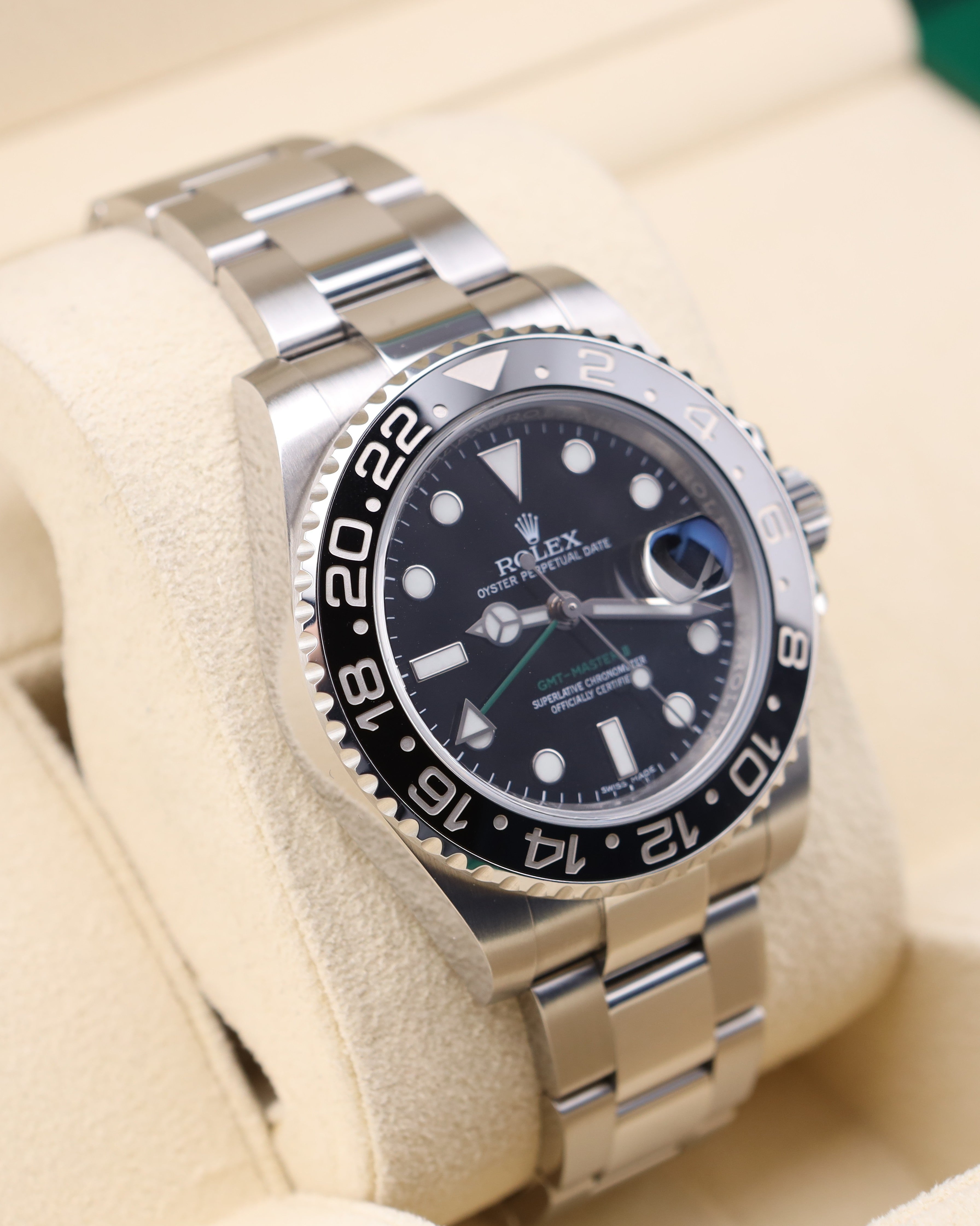 Rolex GMT-Master II Black Dial 116710LN – MVP Jewelers Miami