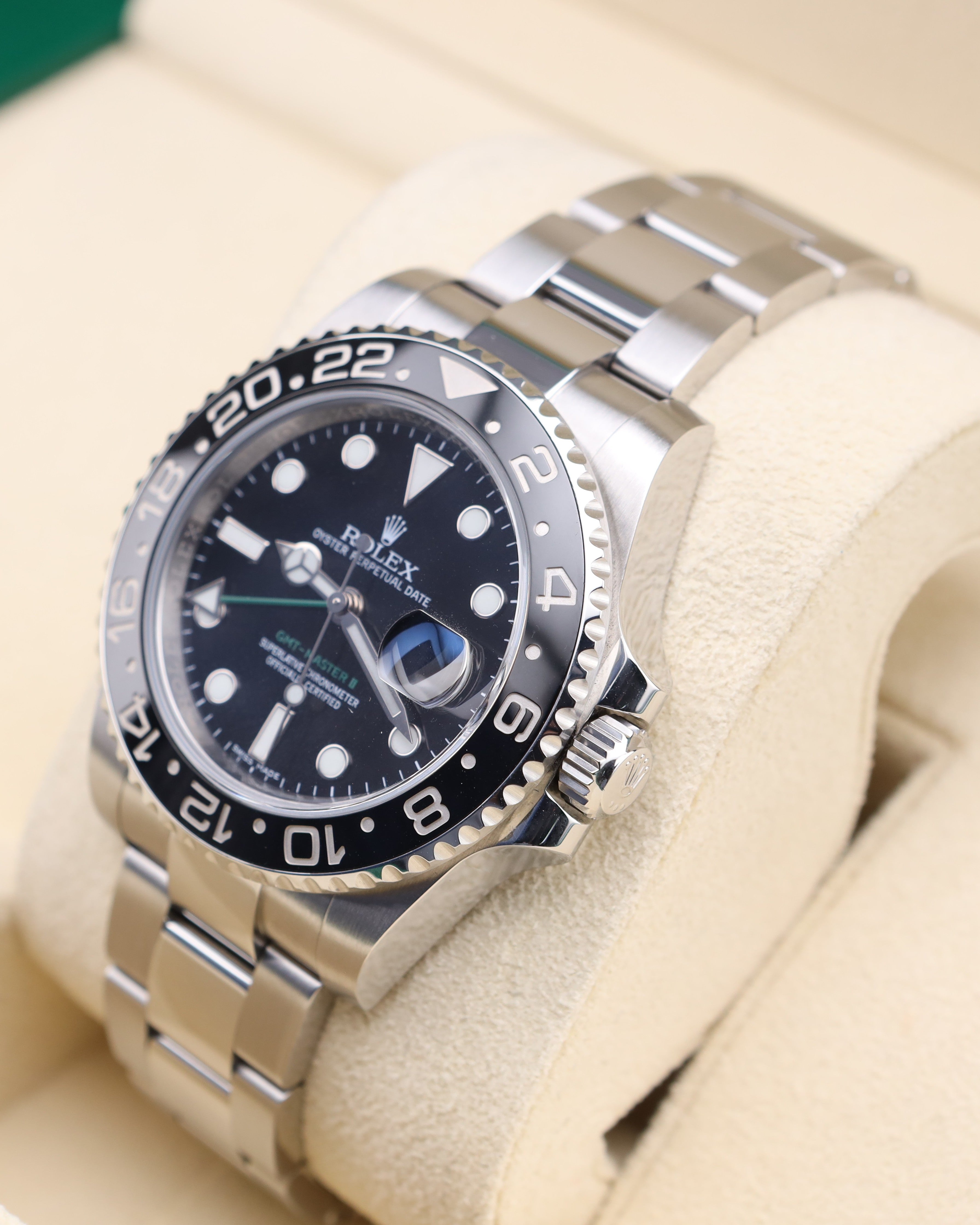 Rolex GMT-Master II Black Dial 116710LN