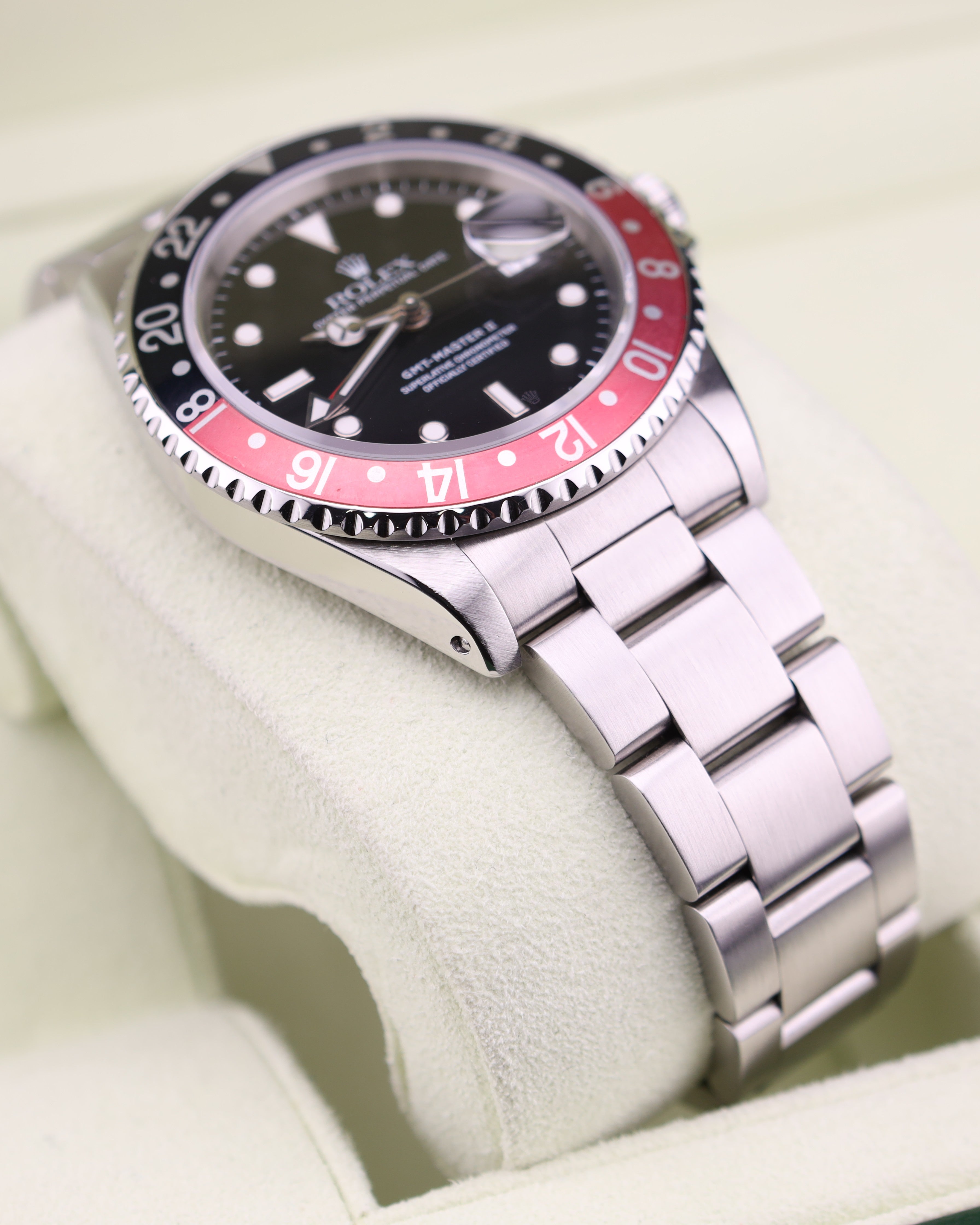 Rolex GMT-Master II Coke Black and Red Coke 16710