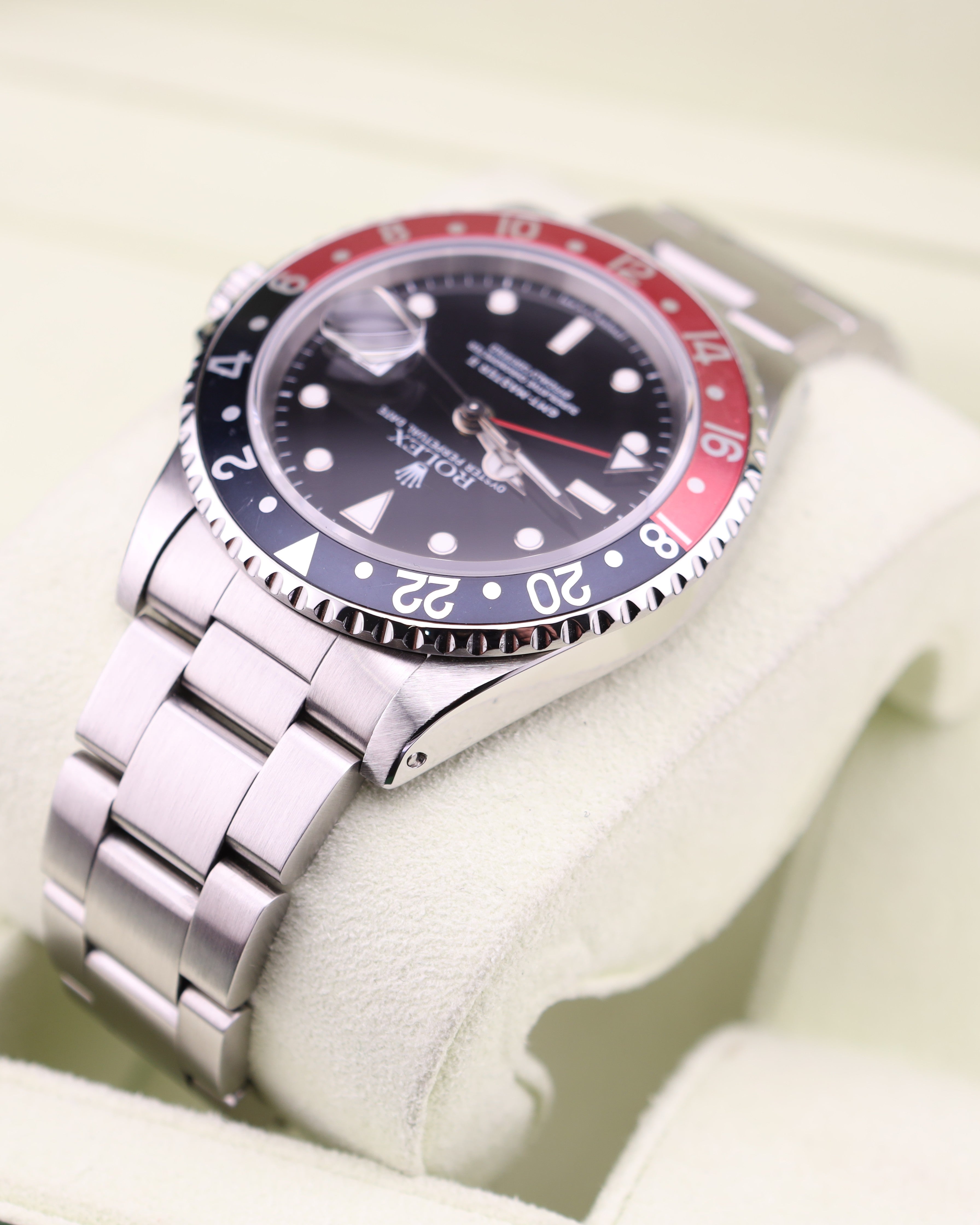 Rolex GMT-Master II Coke Black and Red Coke 16710