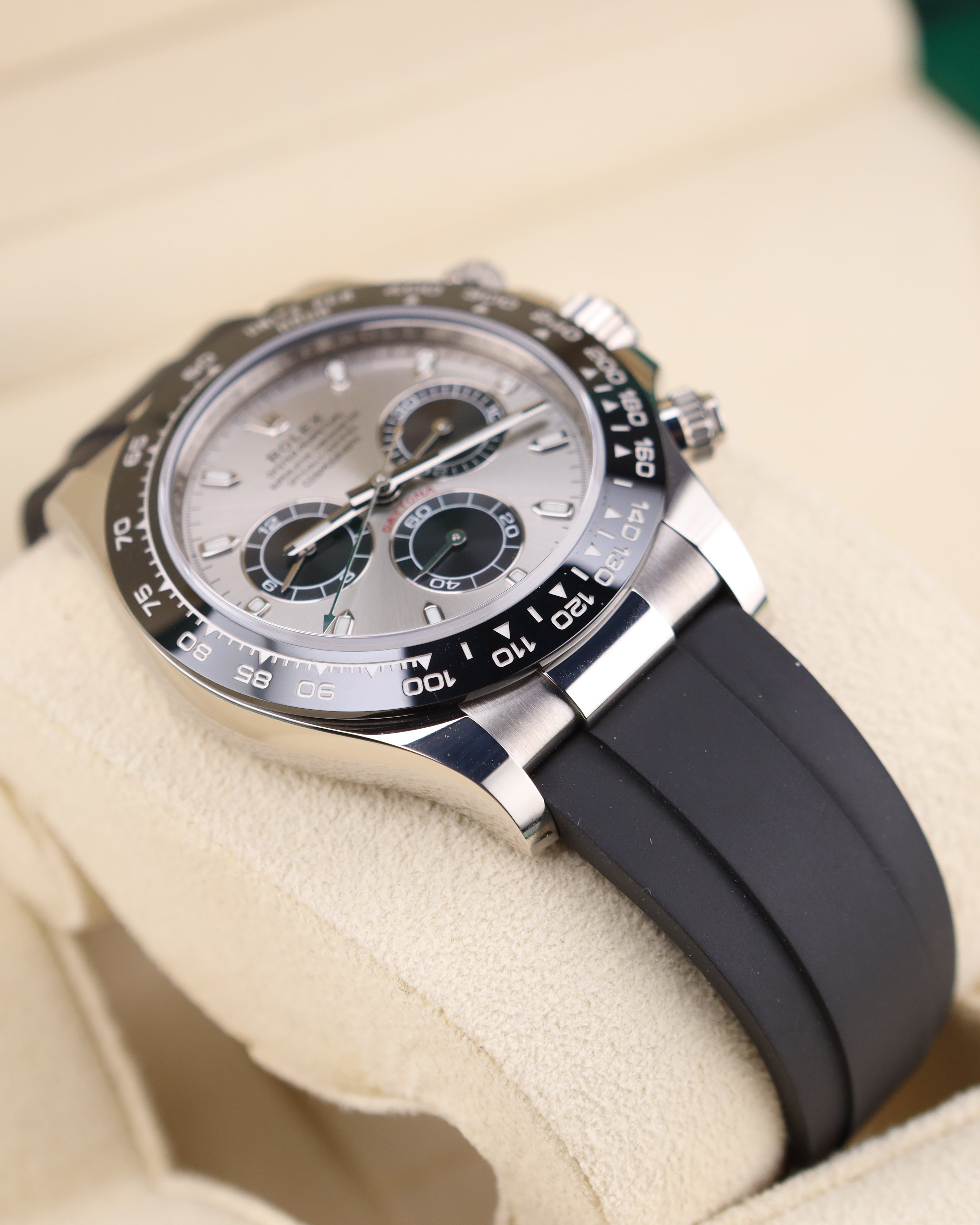 Rolex Daytona Ghost Grey Dial Oysterflex 116519LN