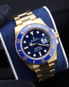 Rolex Submariner Date 41 Bluesy Yellow Gold Oyster 126618LB
