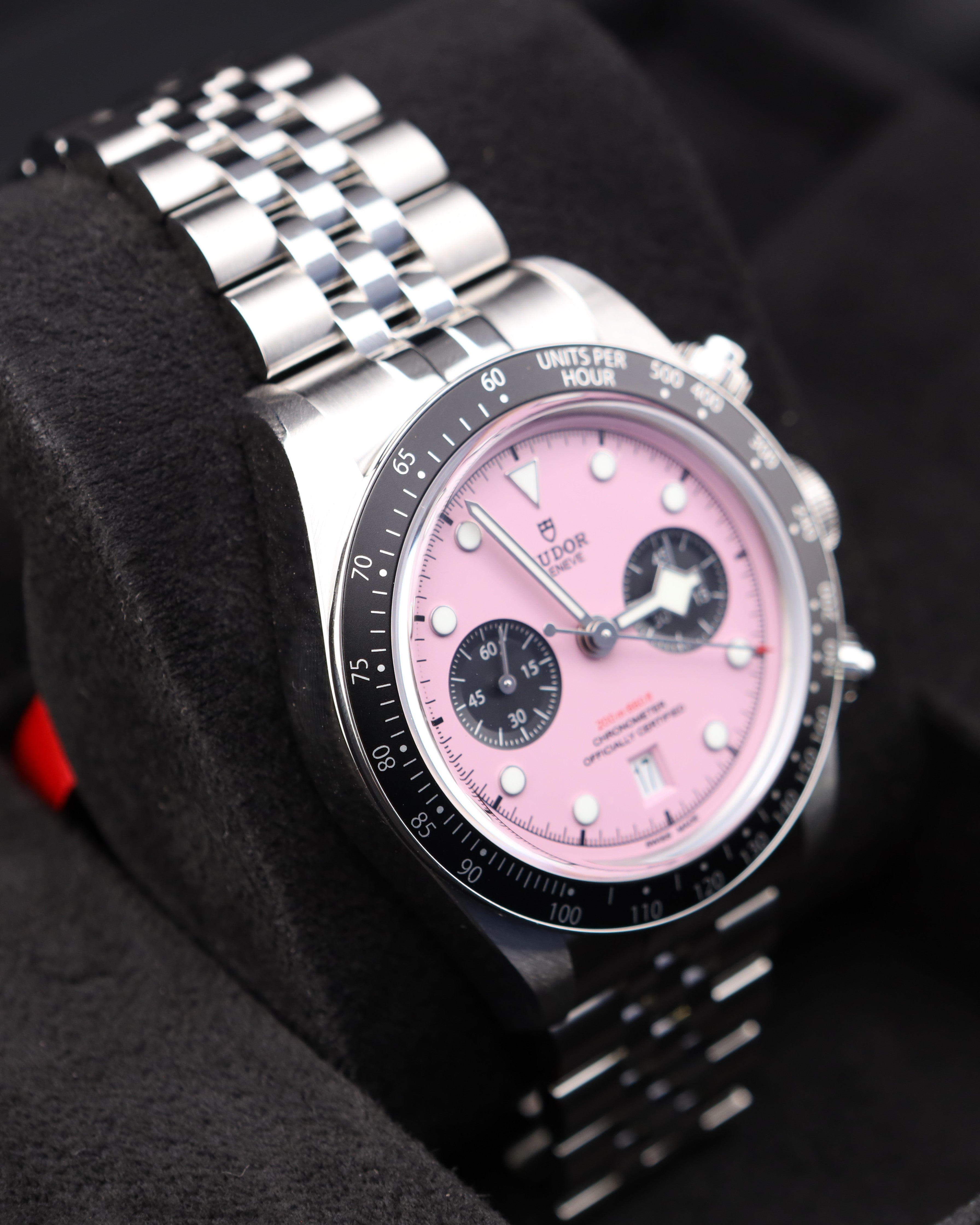 Tudor Black Bay Chrono Pink Dial 79360N