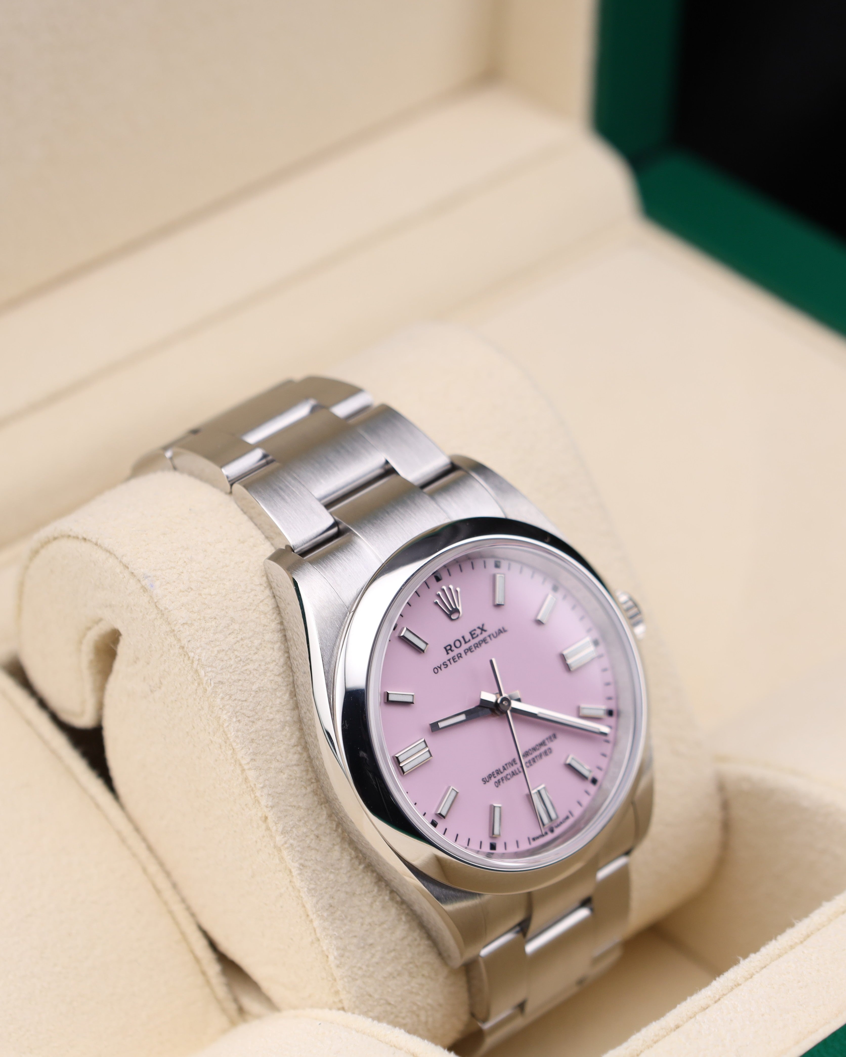 Rolex Oyster Perpetual 36 Pink Dial 126000