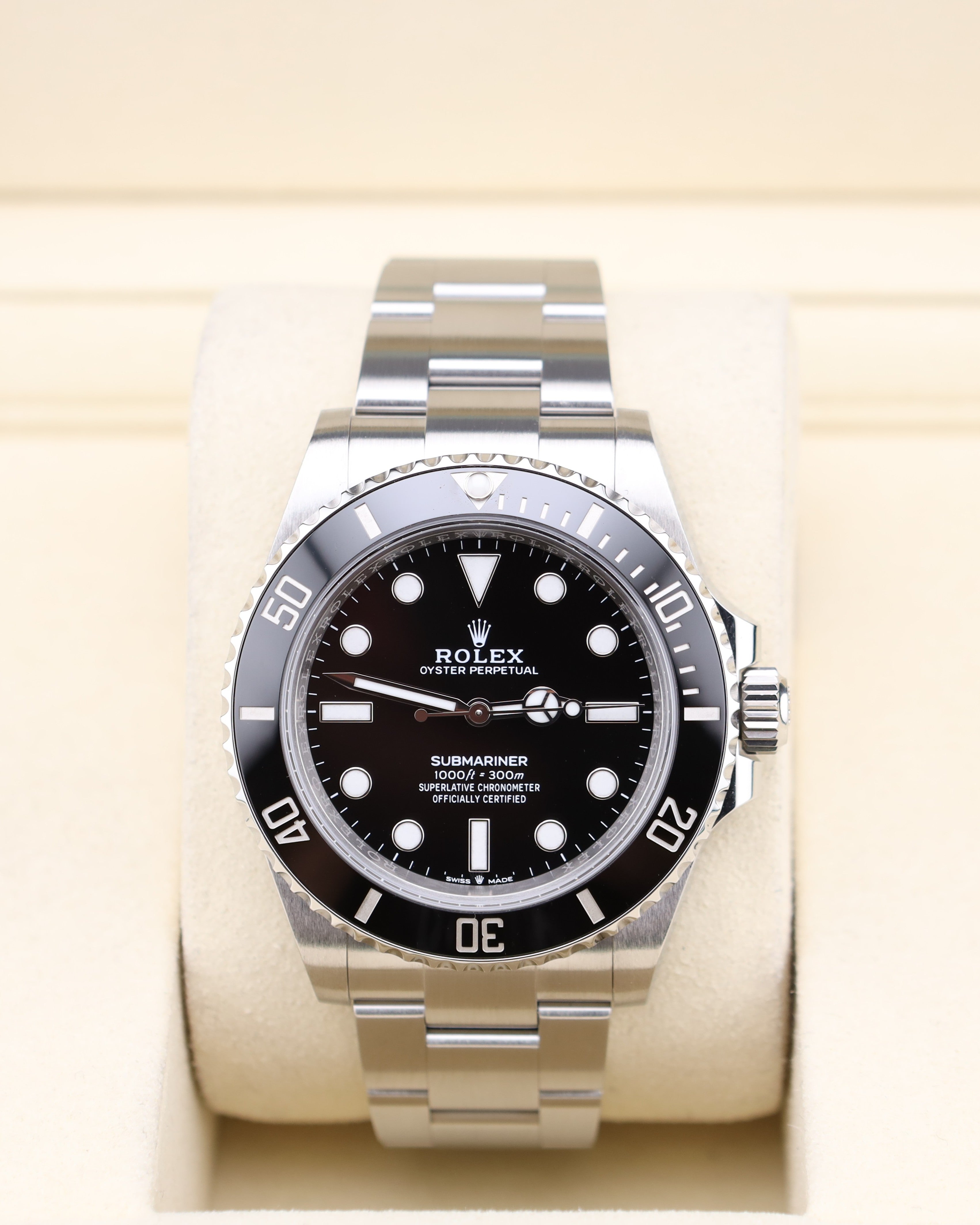Rolex Submariner No Date Black Dial 124060 – MVP Jewelers Miami