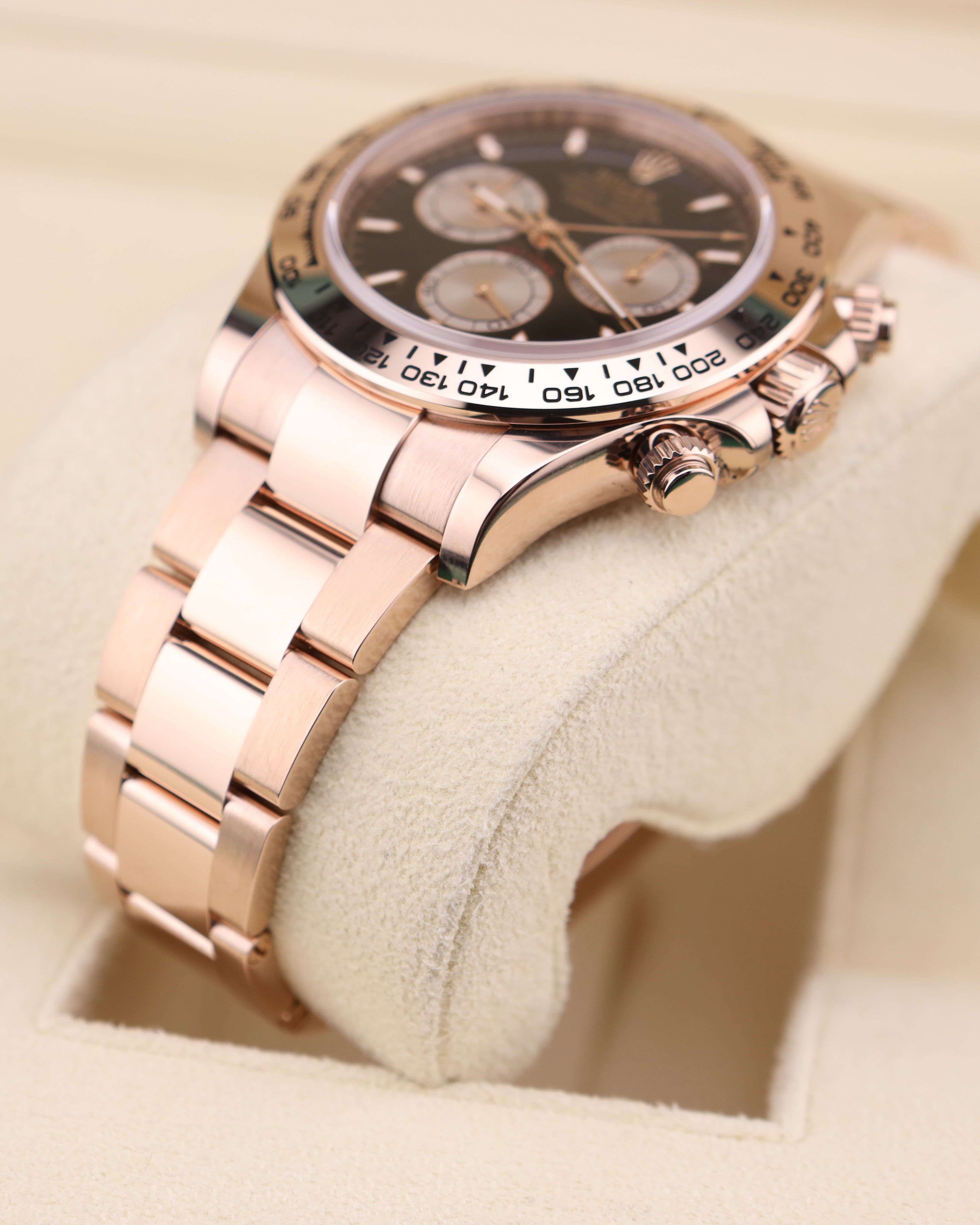 Rolex Daytona Black Dial 18K Rose Gold Oyster 126505