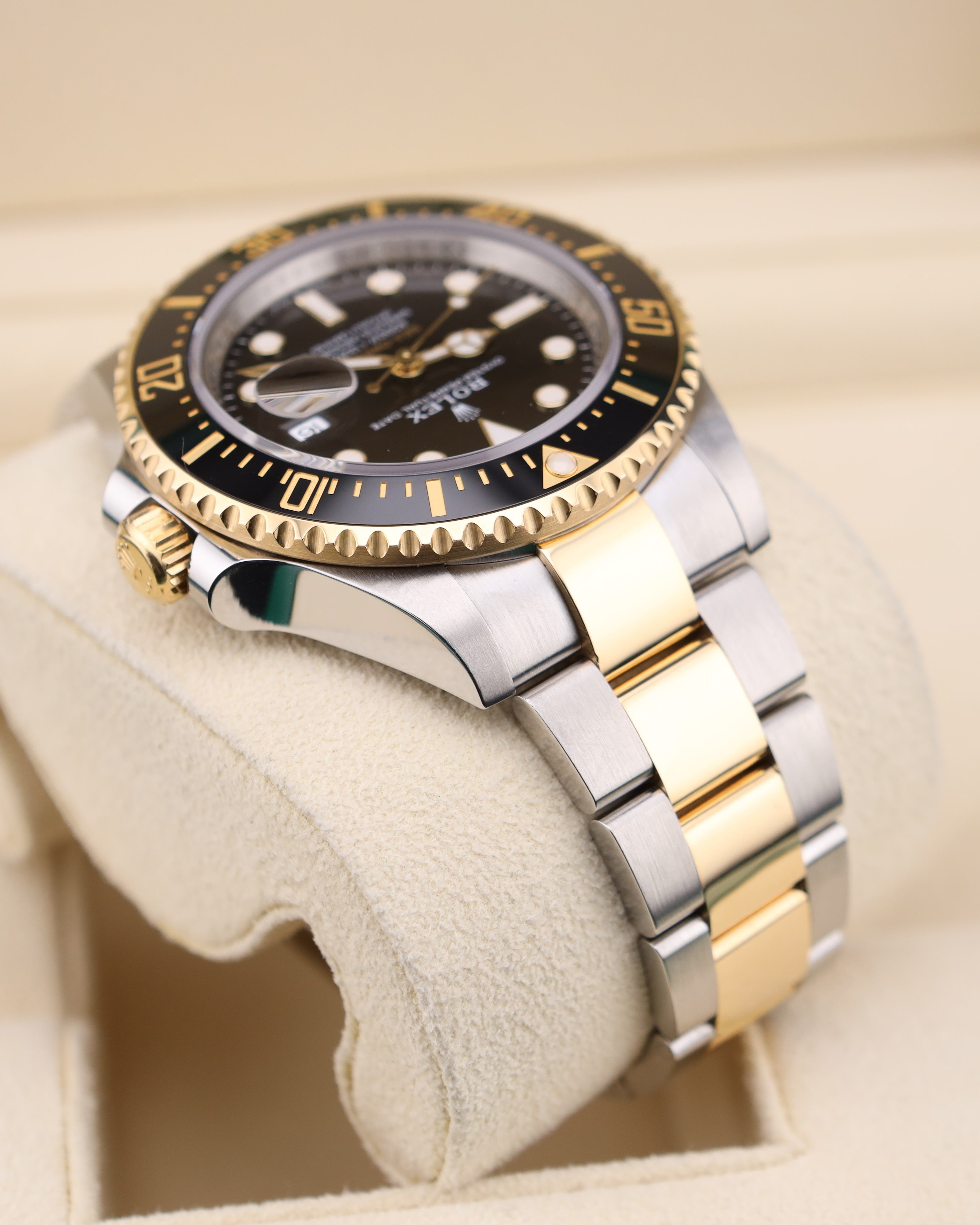Rolex Sea-Dweller Black Dial Two Tone Gold 126603