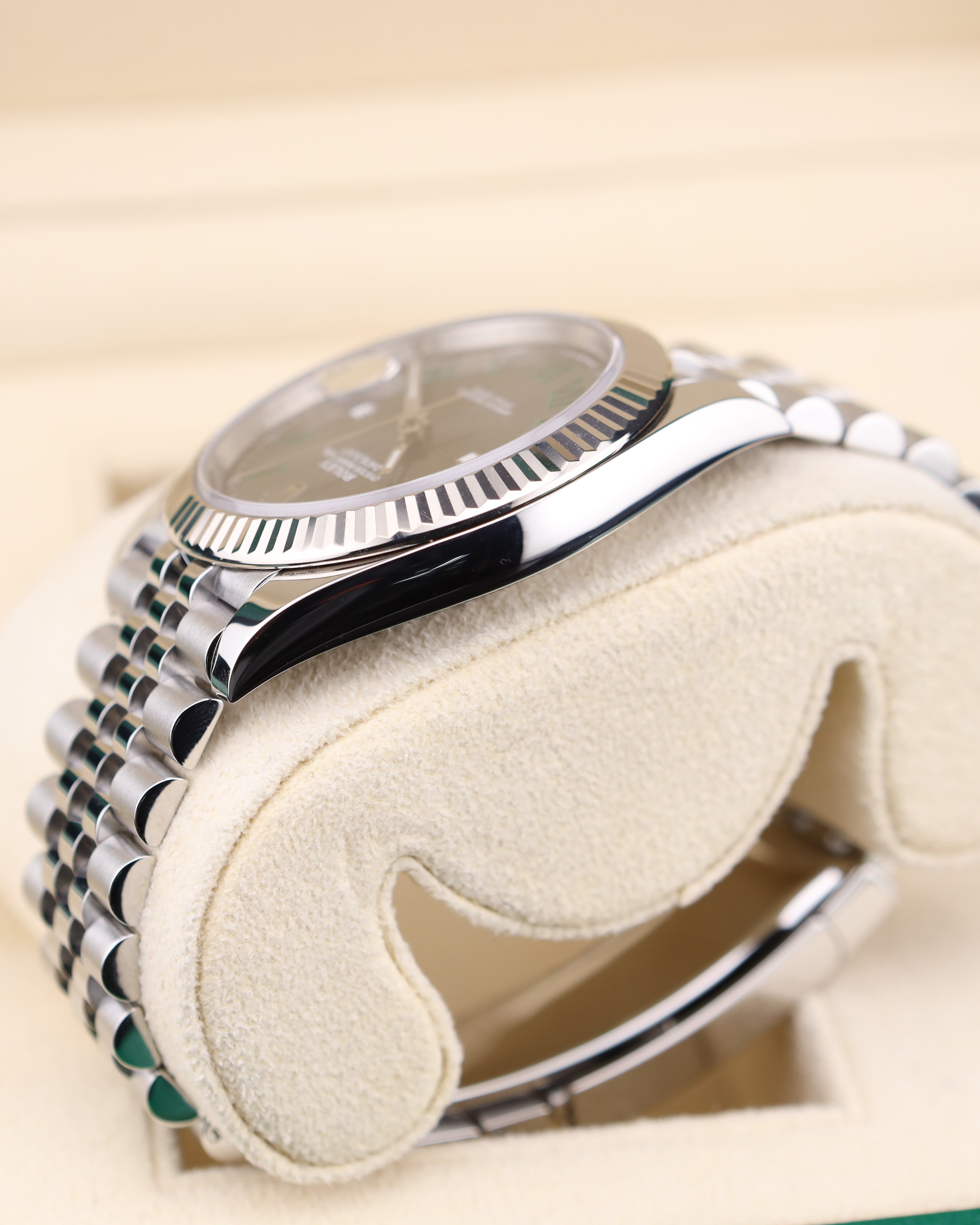 Rolex Datejust 41 Wimbledon Dial Steel Jubilee 126334