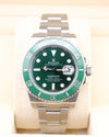 Rolex Submariner Date HULK Green Dial on Oyster 116610LV