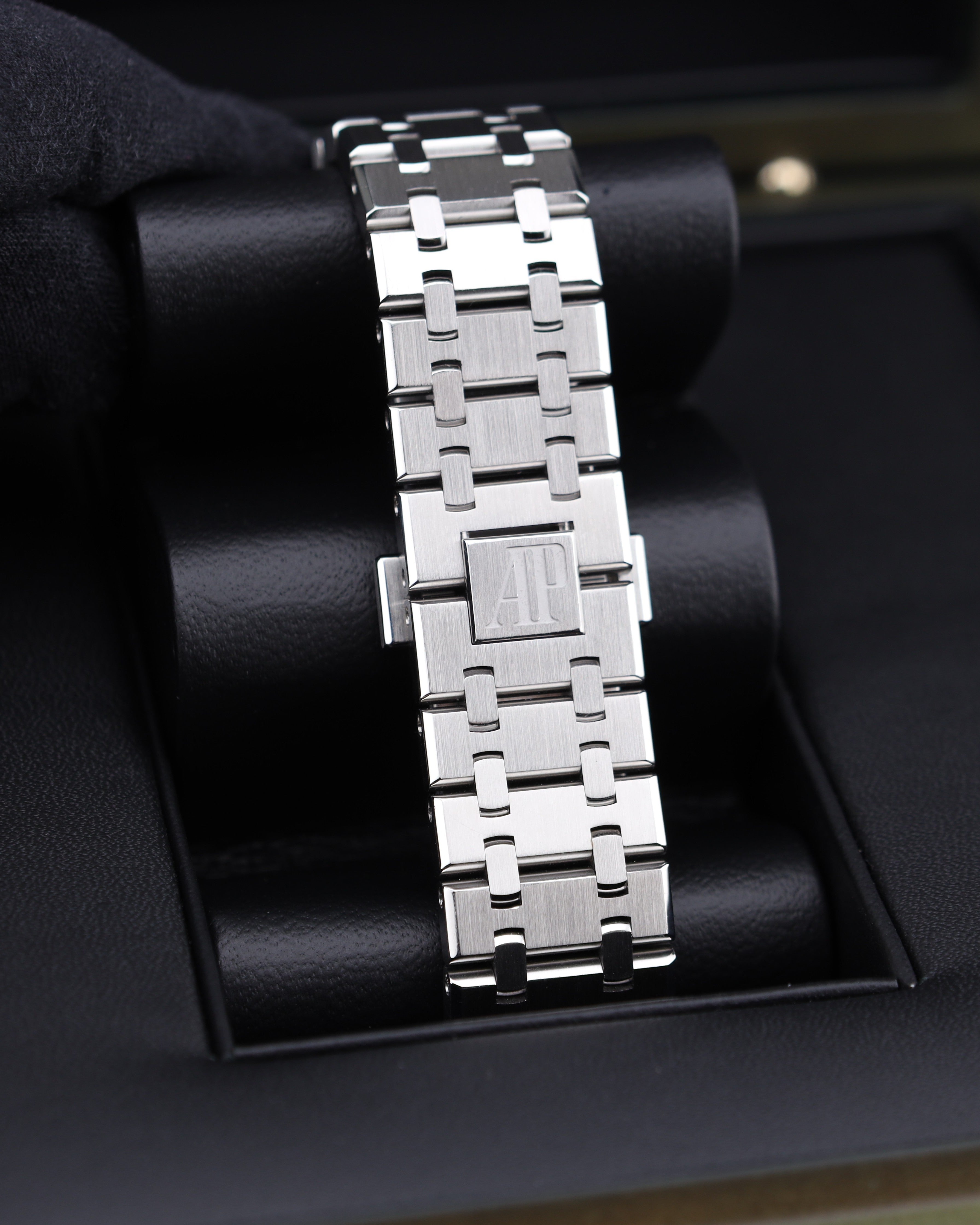 Audemars Piguet Royal Oak 15500ST Black Dial Exhibition Caseback