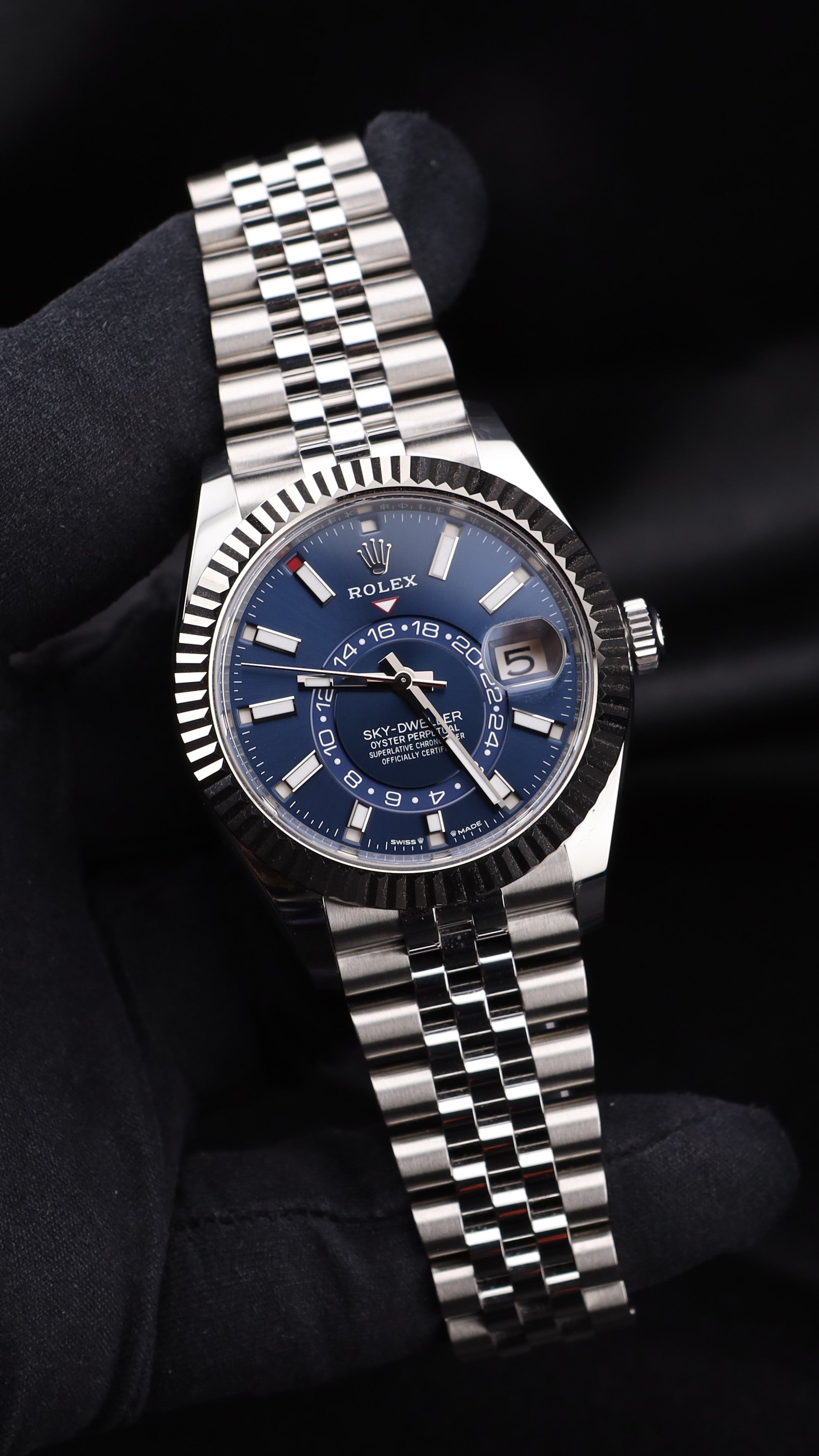 Rolex Sky-Dweller Blue Dial Jubilee 336934 