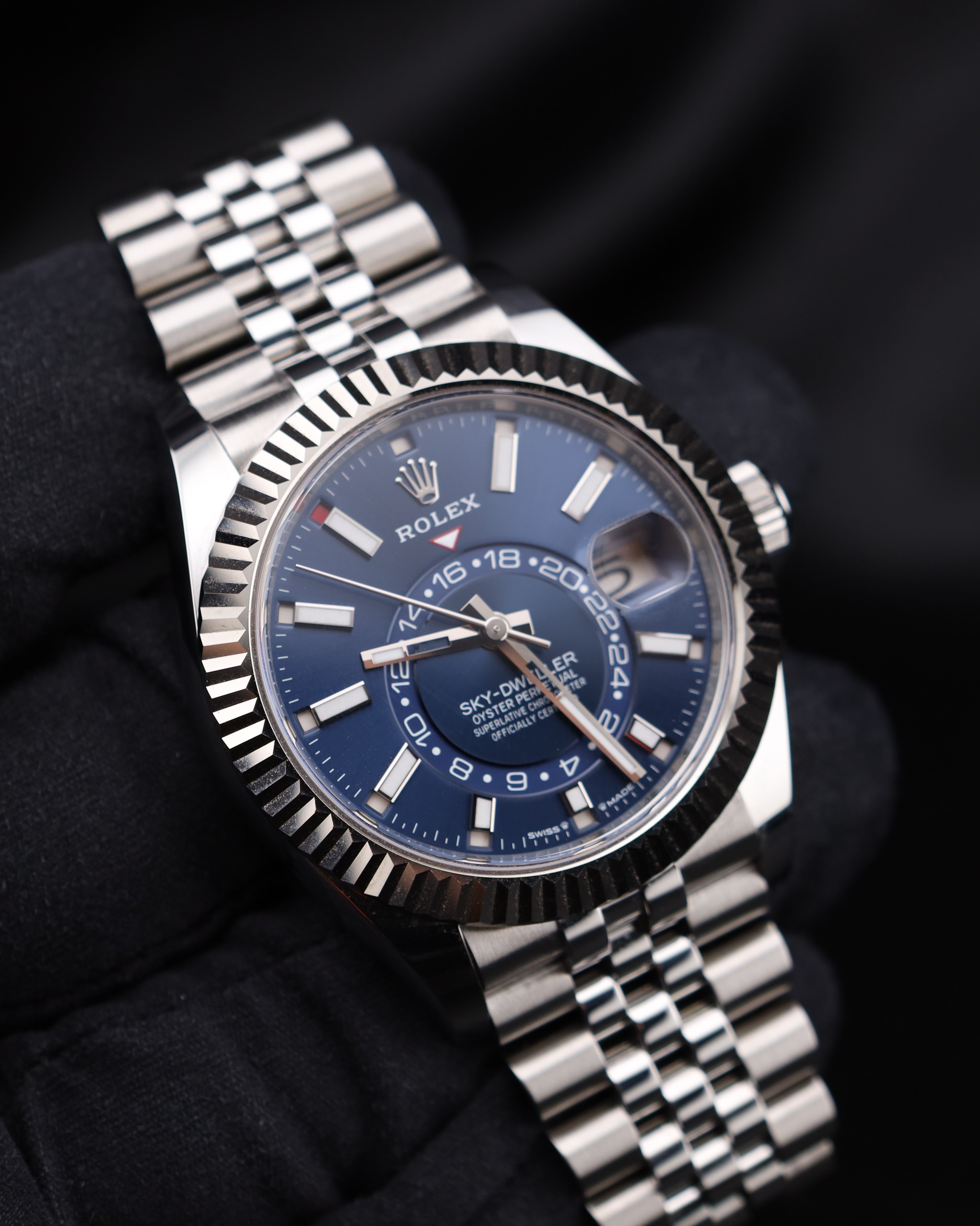 Rolex Sky-Dweller Blue Dial Jubilee 336934 