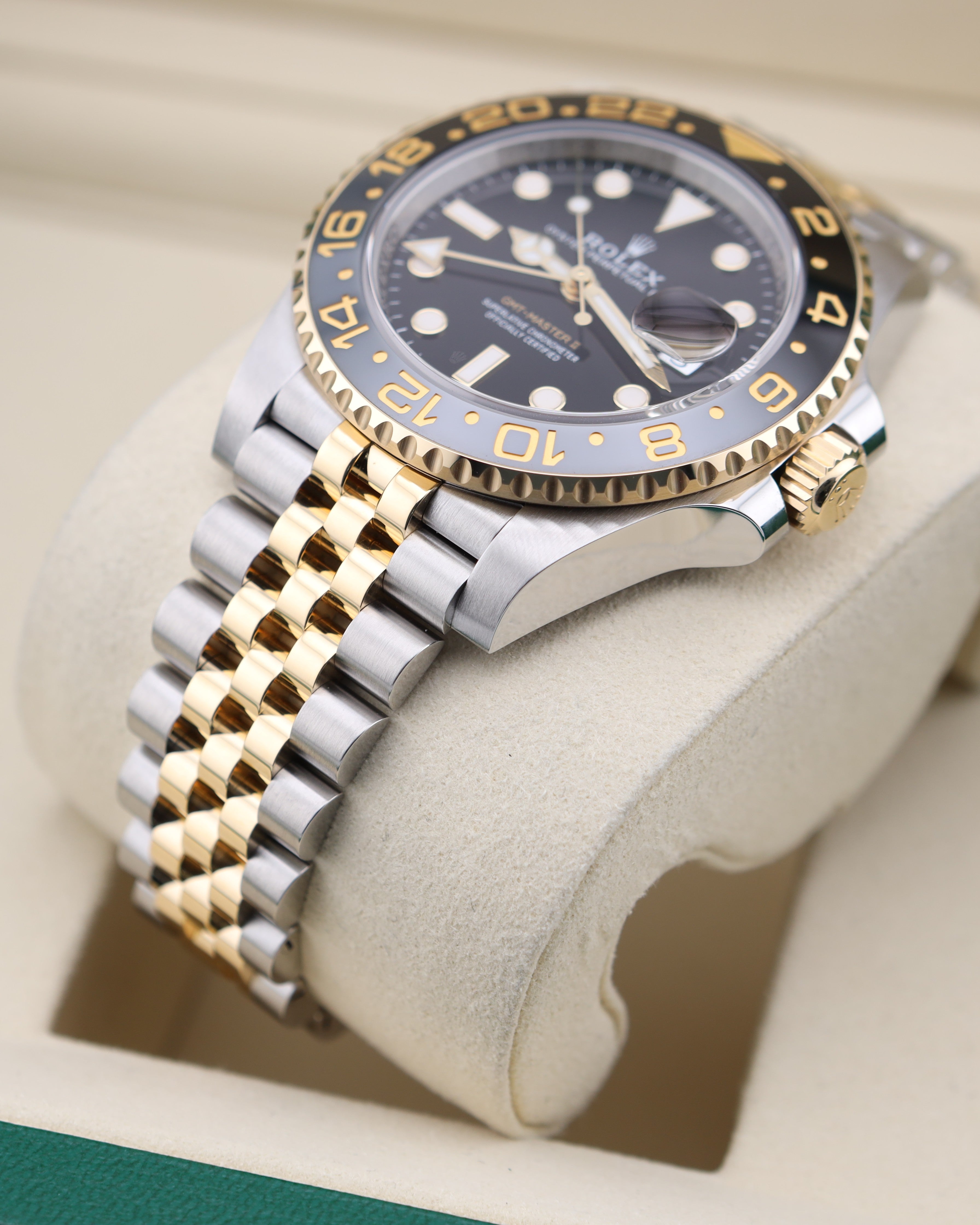 Rolex GMT-Master II Zombie/Bumblebee Two Tone Jubilee 126713GRNR
