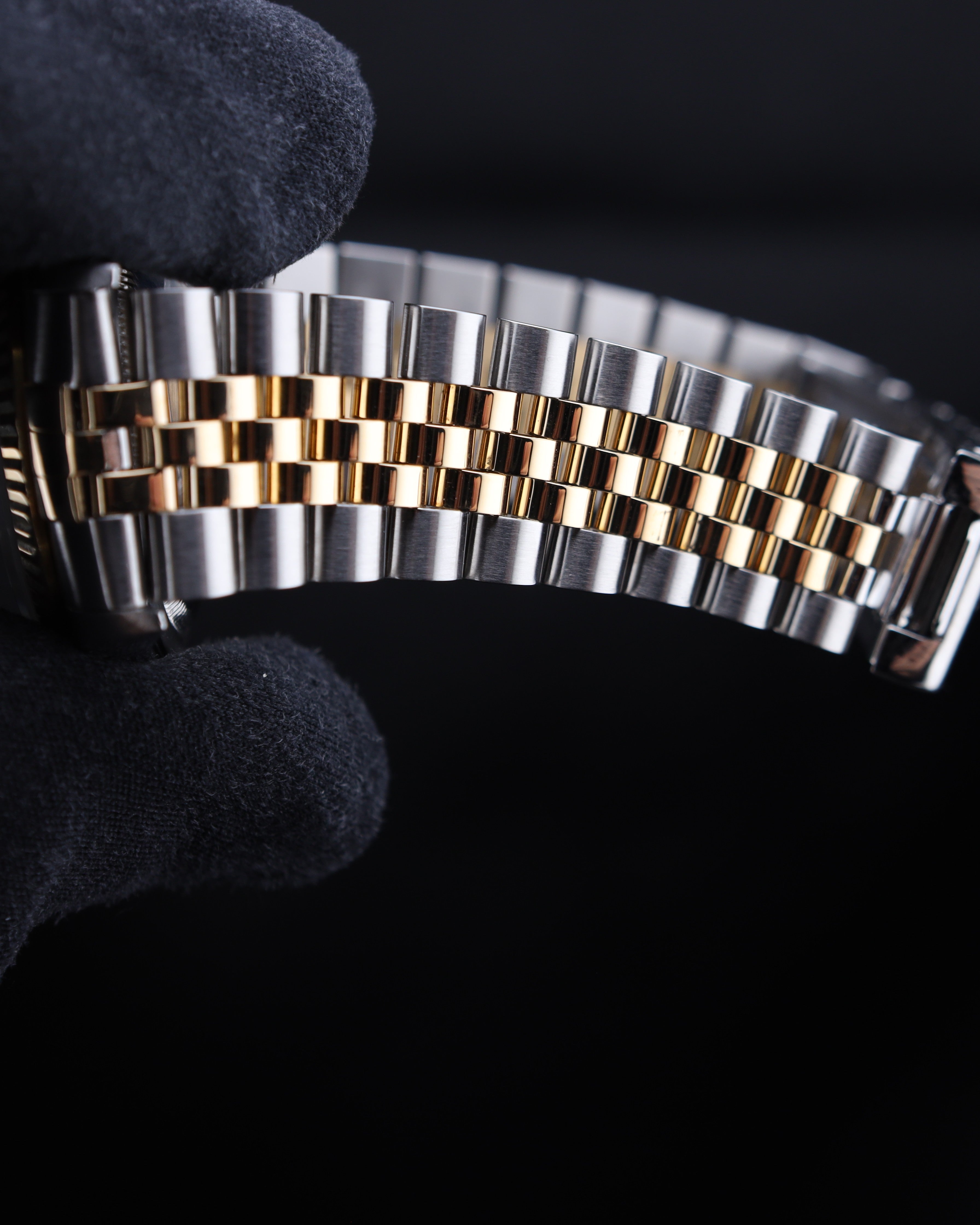 Rolex Datejust 36 Champagne Diamond Dial on Jubilee 16233