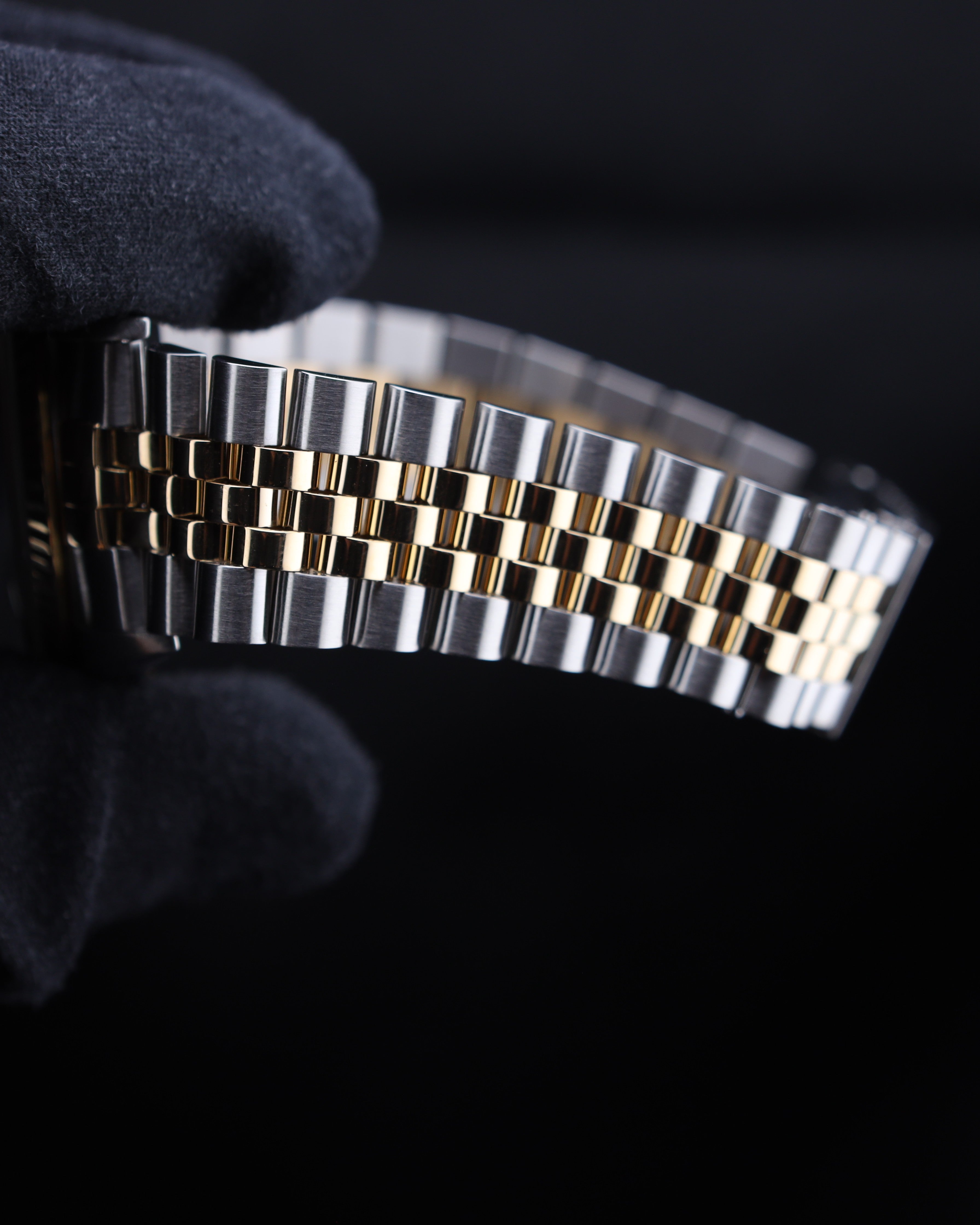 Rolex Datejust 36 Champagne Diamond Dial on Jubilee 16233