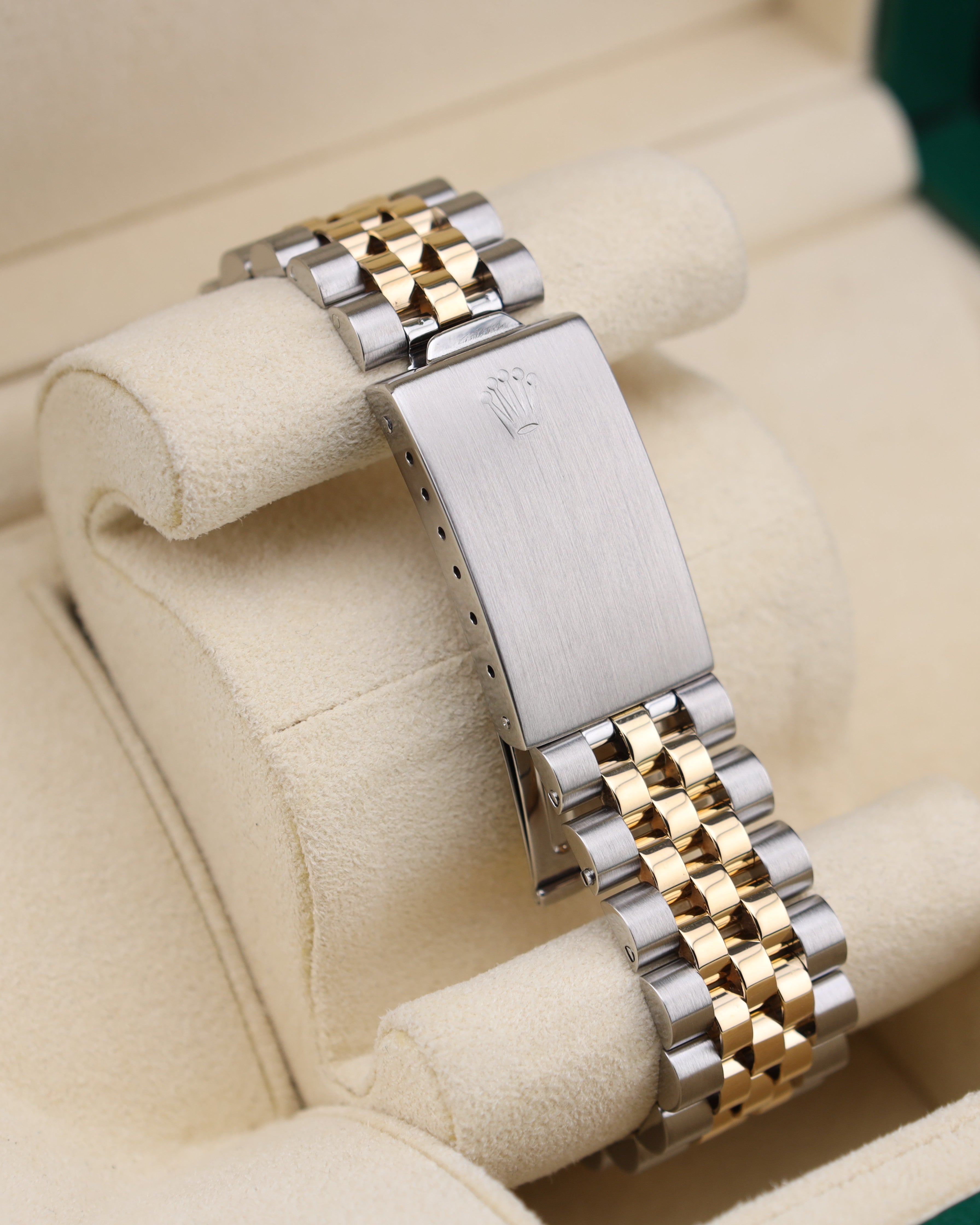 Rolex Datejust 36 Champagne Diamond Dial on Jubilee 16233