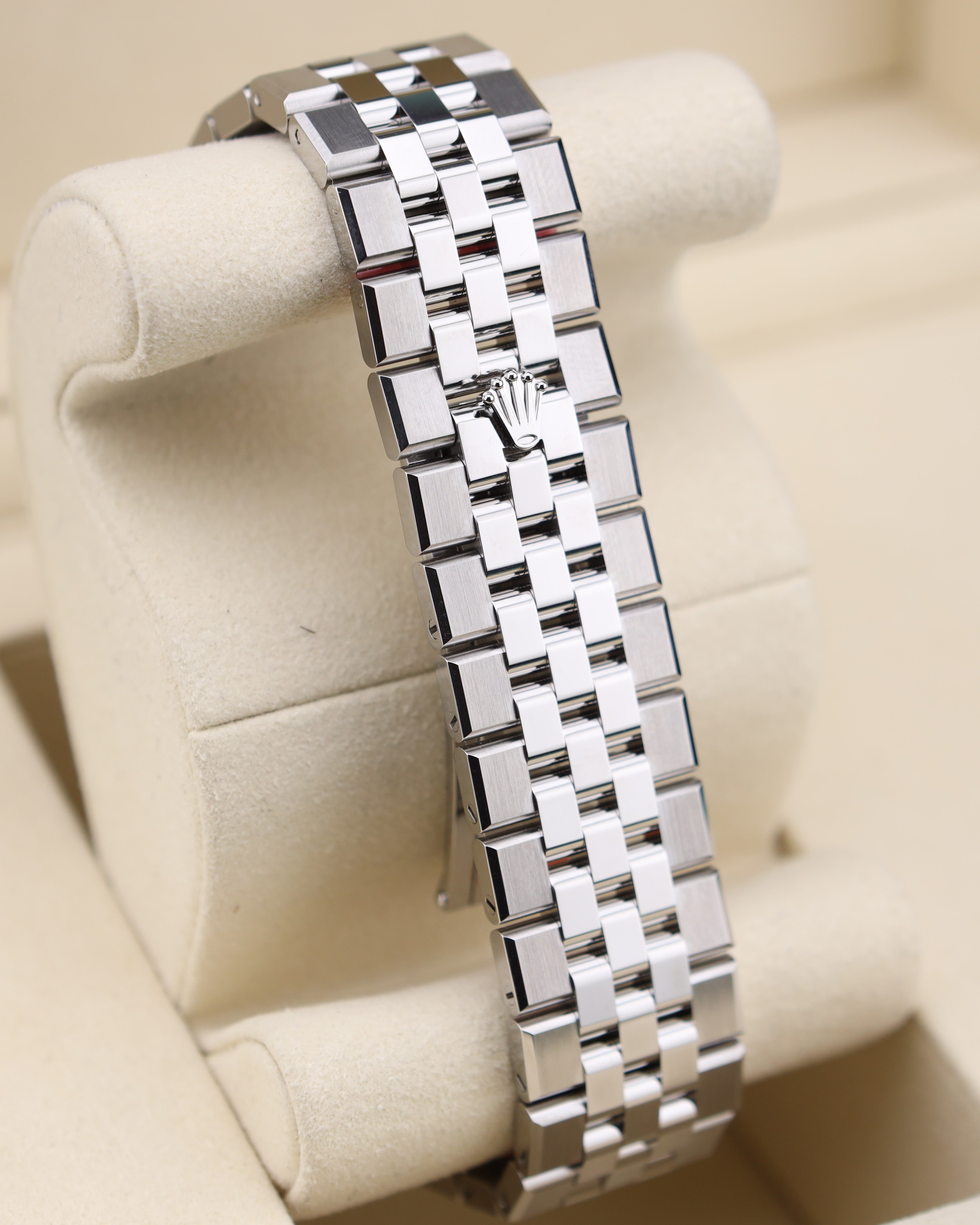 Rolex Land-Dweller 36 White Dial Steel 127234 December 2025 Factory Stickers