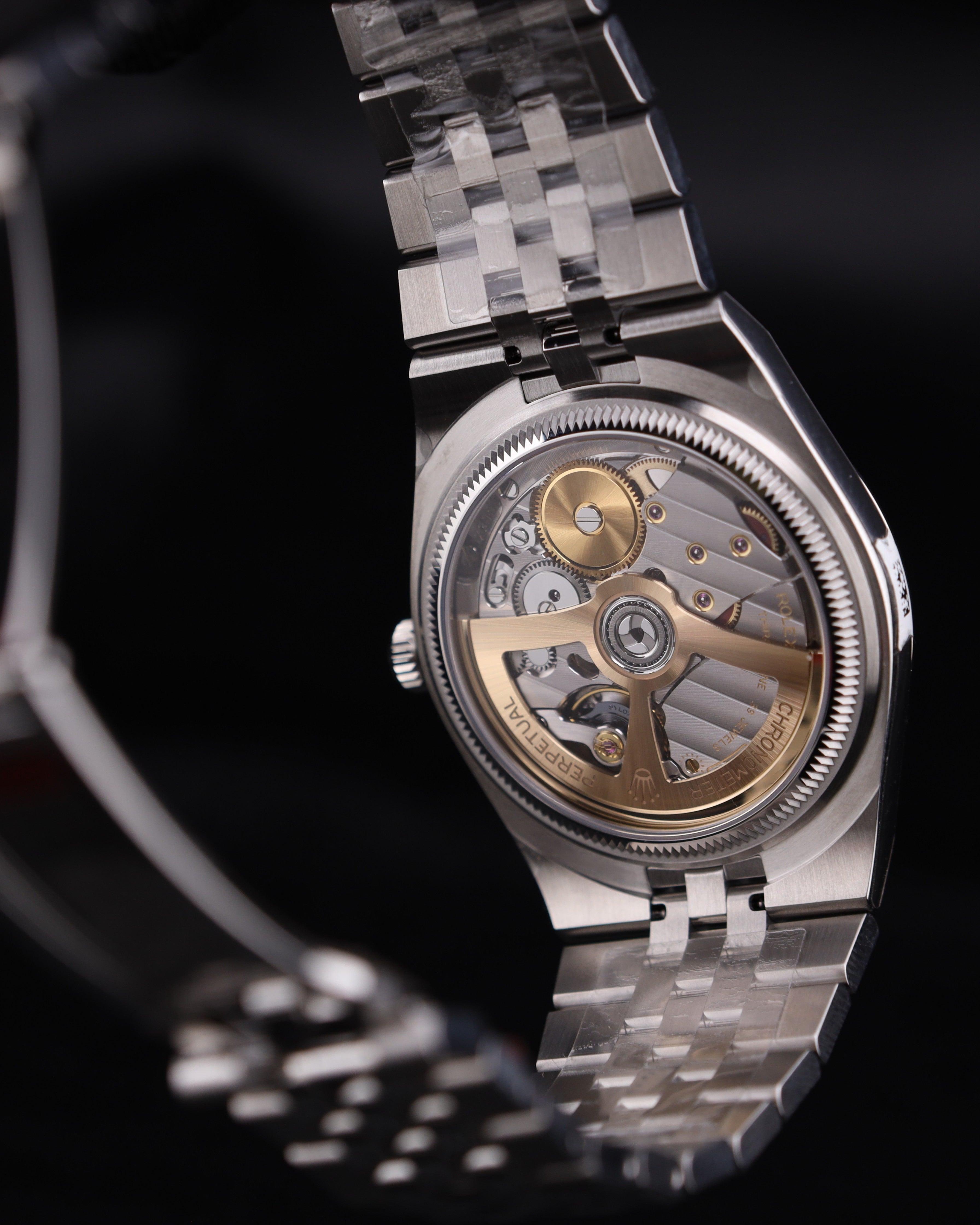 Rolex Land-Dweller 36 White Dial Steel 127234 December 2025 Factory Stickers