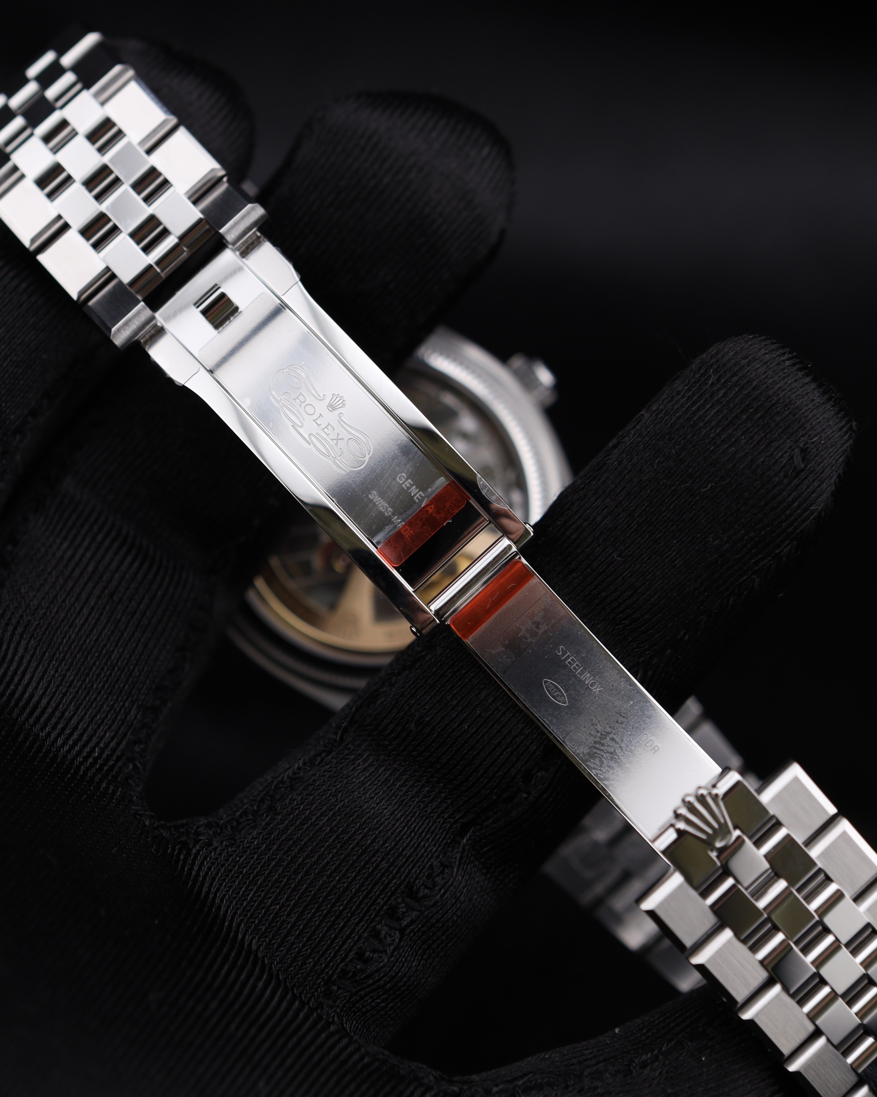 Rolex Land-Dweller 36 White Dial Steel 127234 December 2025 Factory Stickers