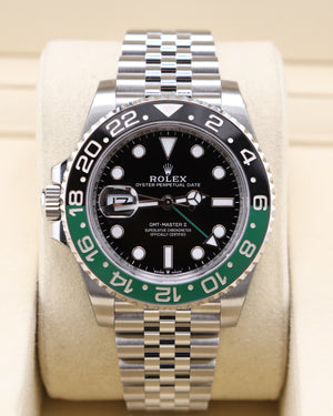 Rolex GMT-Master II Sprite Jubilee 126720VTNR Lefty Green Factory Stickers