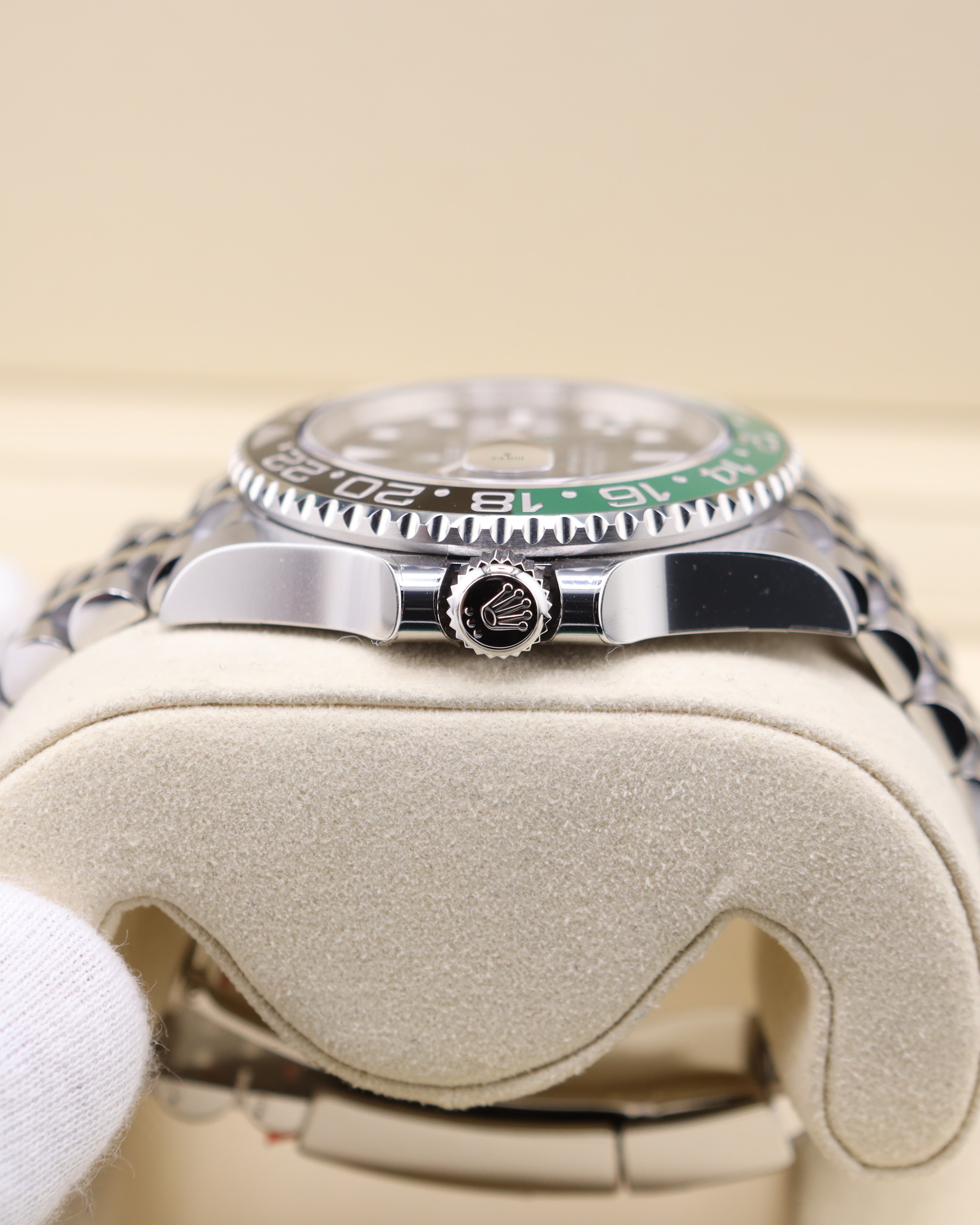 Rolex GMT-Master II Sprite Jubilee 126720VTNR Lefty Green Factory Stickers