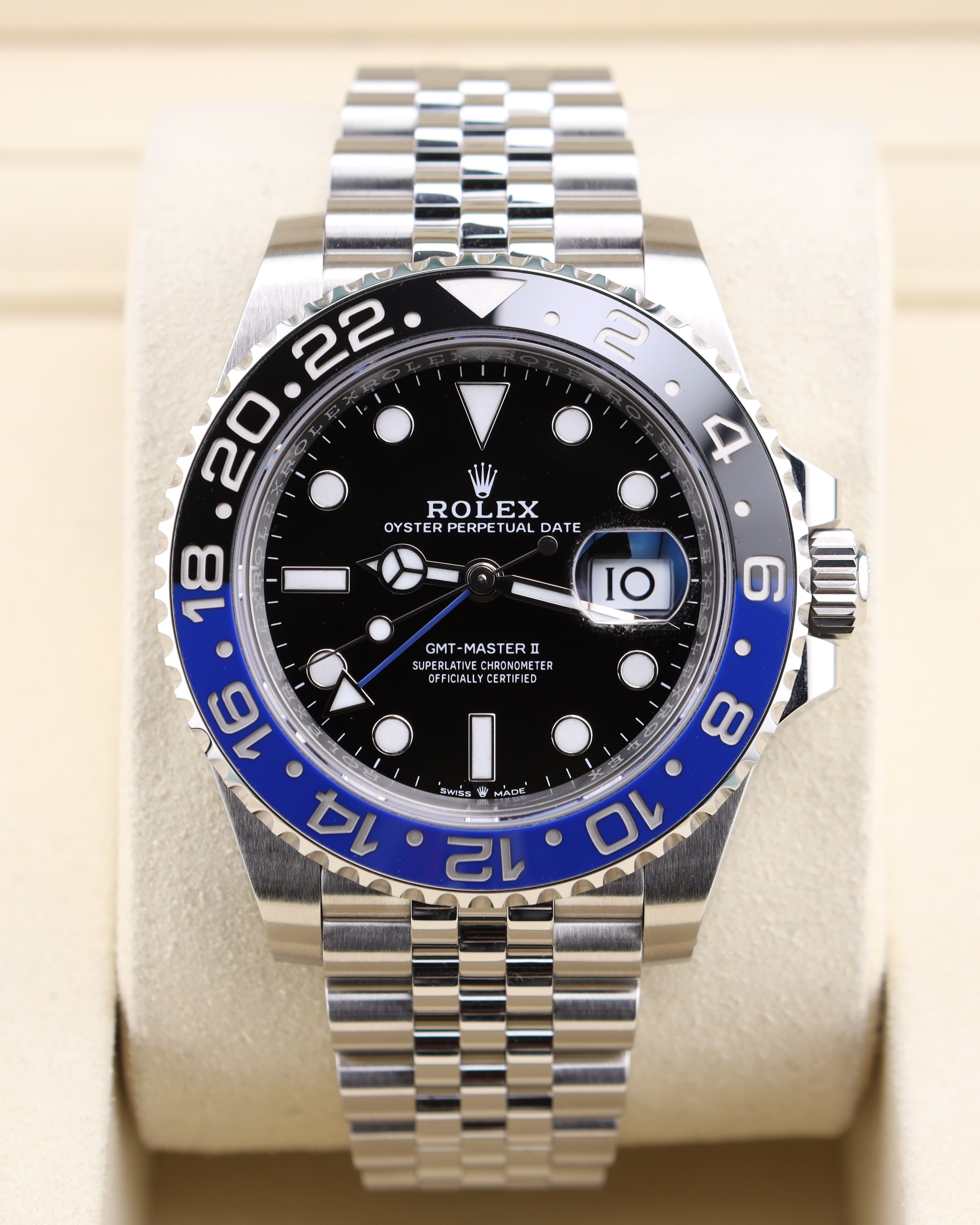 Rolex GMT-Master II Batgirl/Batman Jubilee 126710BLNR
