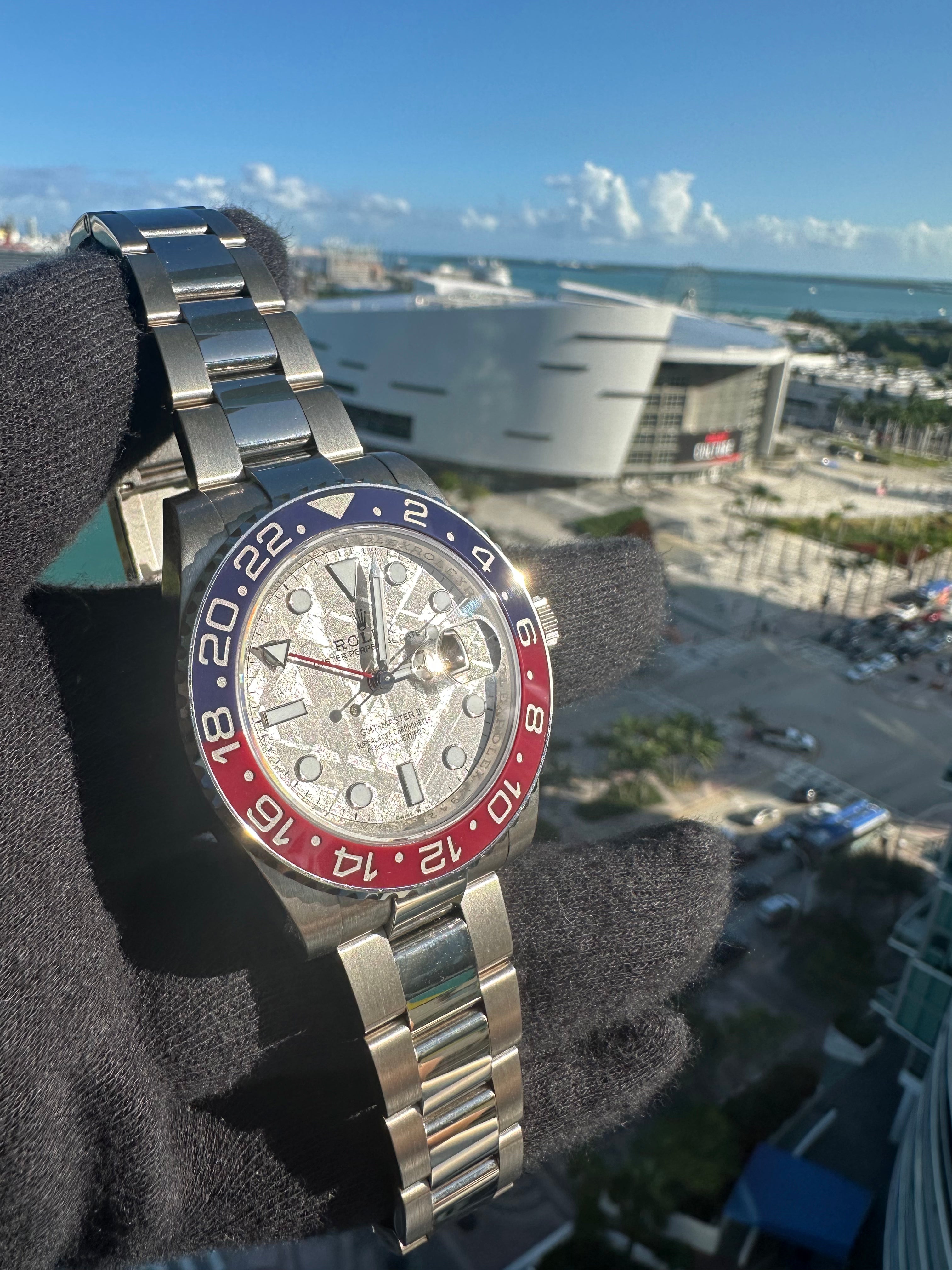 Rolex GMT-Master II Pepsi Meteorite 126719BLRO