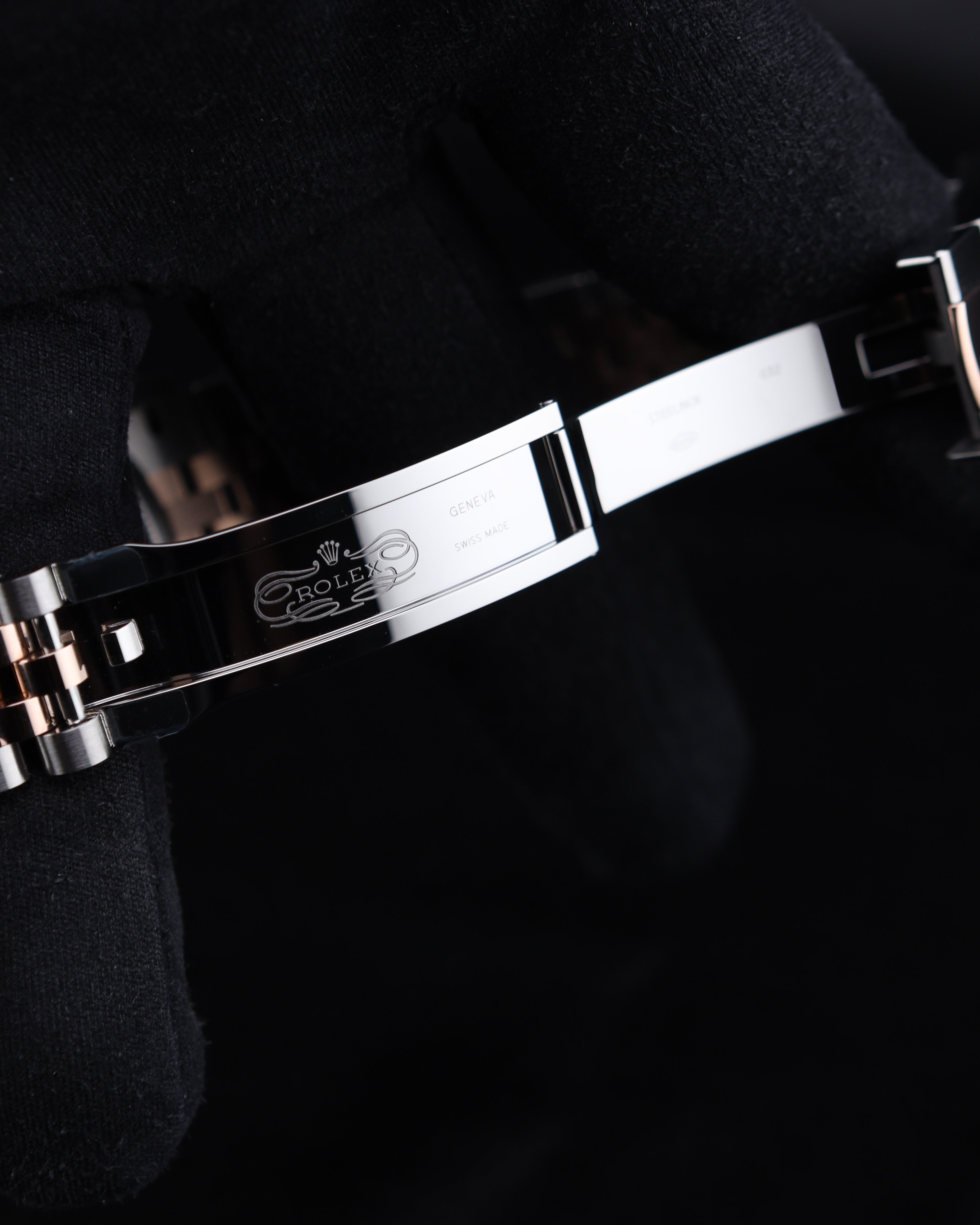 Rolex Datejust 36mm MOP Diamond Dial Two Tone Rose Gold on Jubilee 126281RBR Mother of Pearl