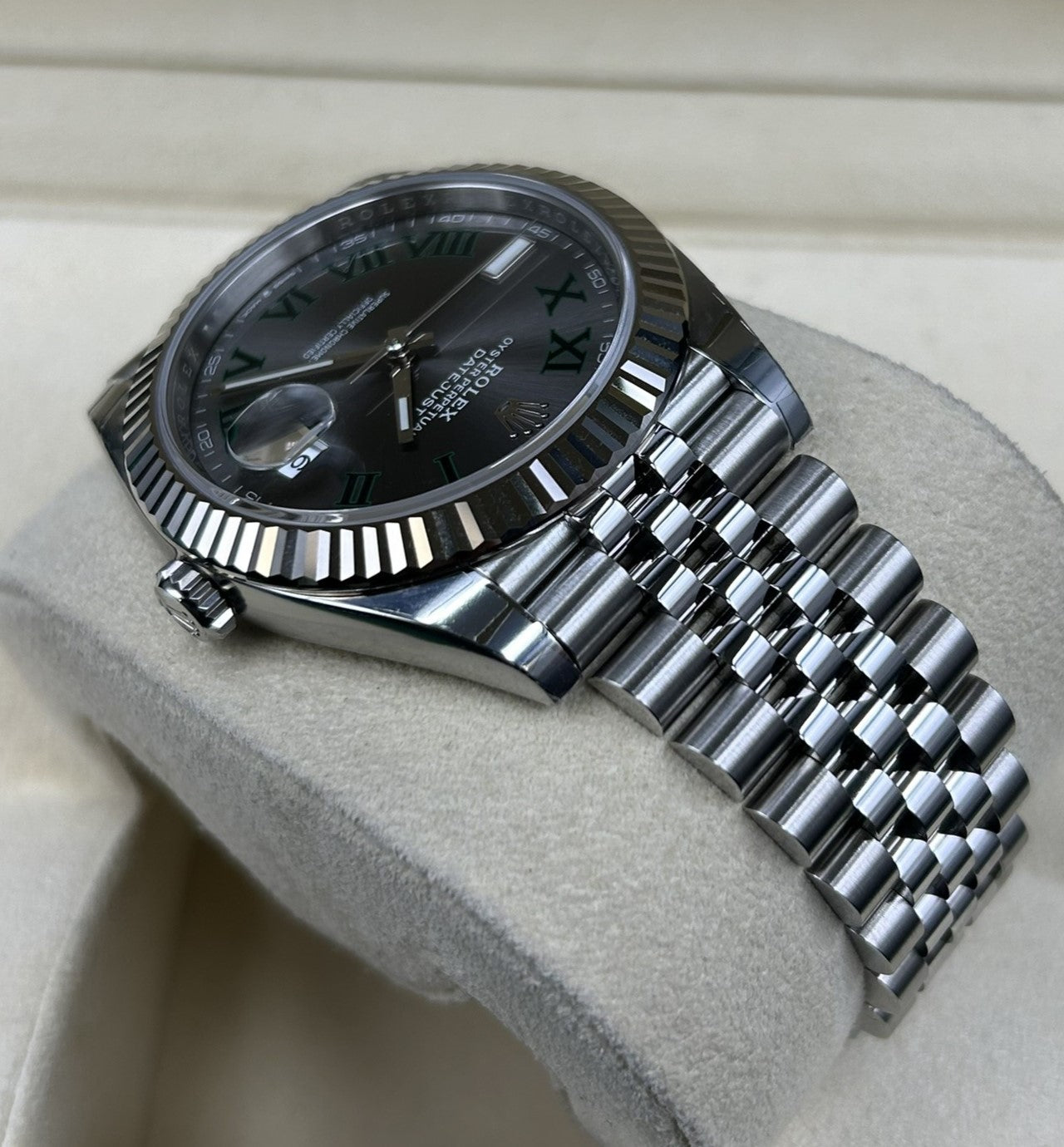 Rolex Datejust 41 Wimbledon 126334 Jubilee