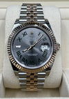 Rolex Datejust 41 Rose Gold Wimbledon 126331 Jubilee 2024