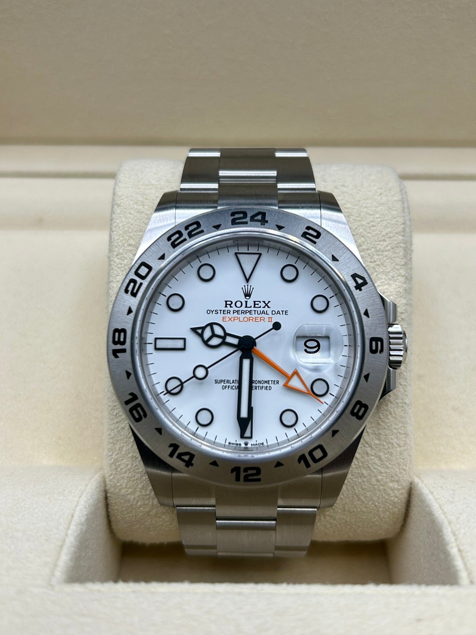 Rolex Explorer II White Dial Polar 226570