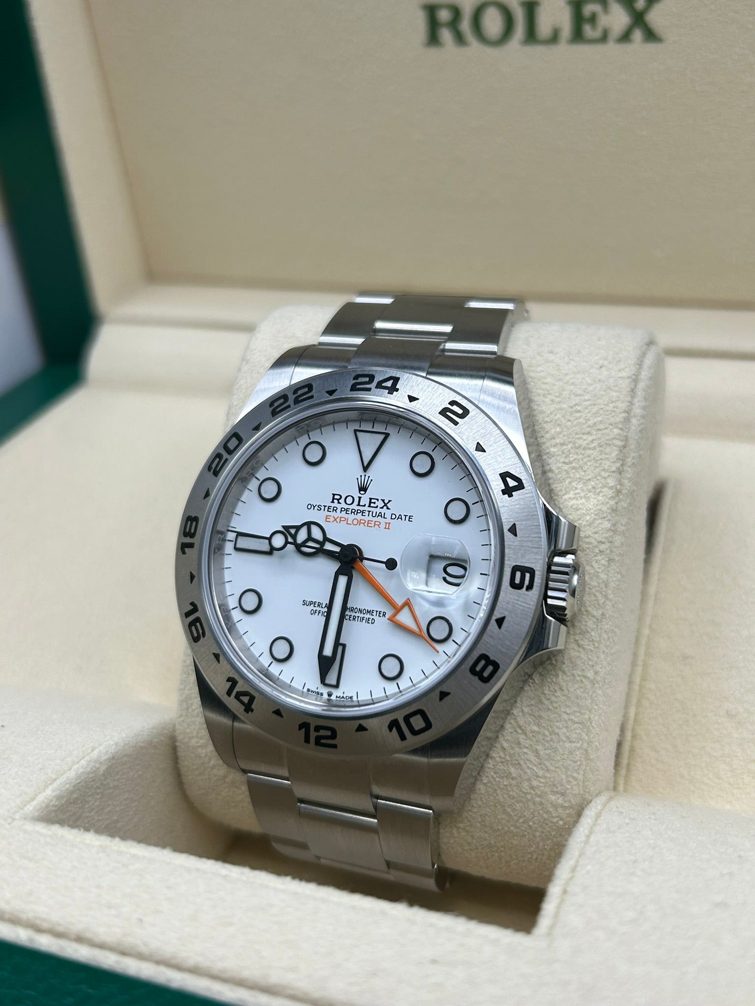 Rolex Explorer II White Dial Polar 226570 – MVP Jewelers Miami