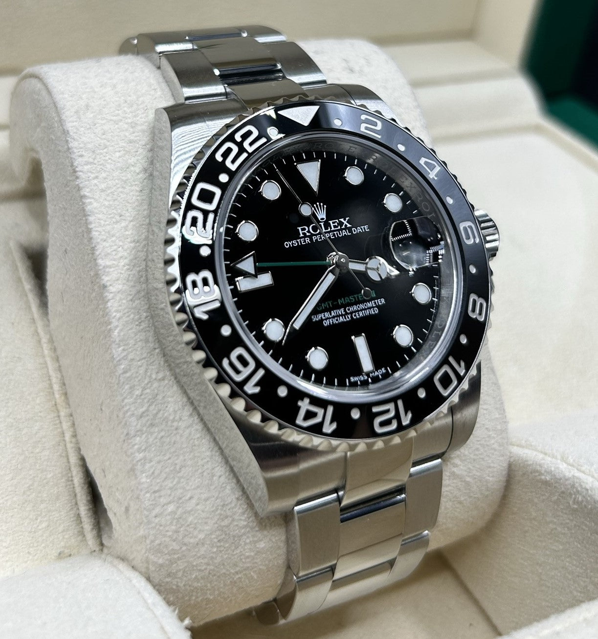 Rolex GMT-Master II Black Dial 116710LN