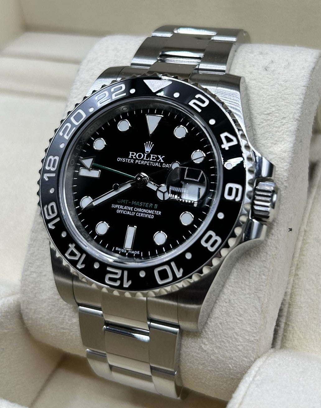 Rolex GMT-Master II Black Dial 116710LN