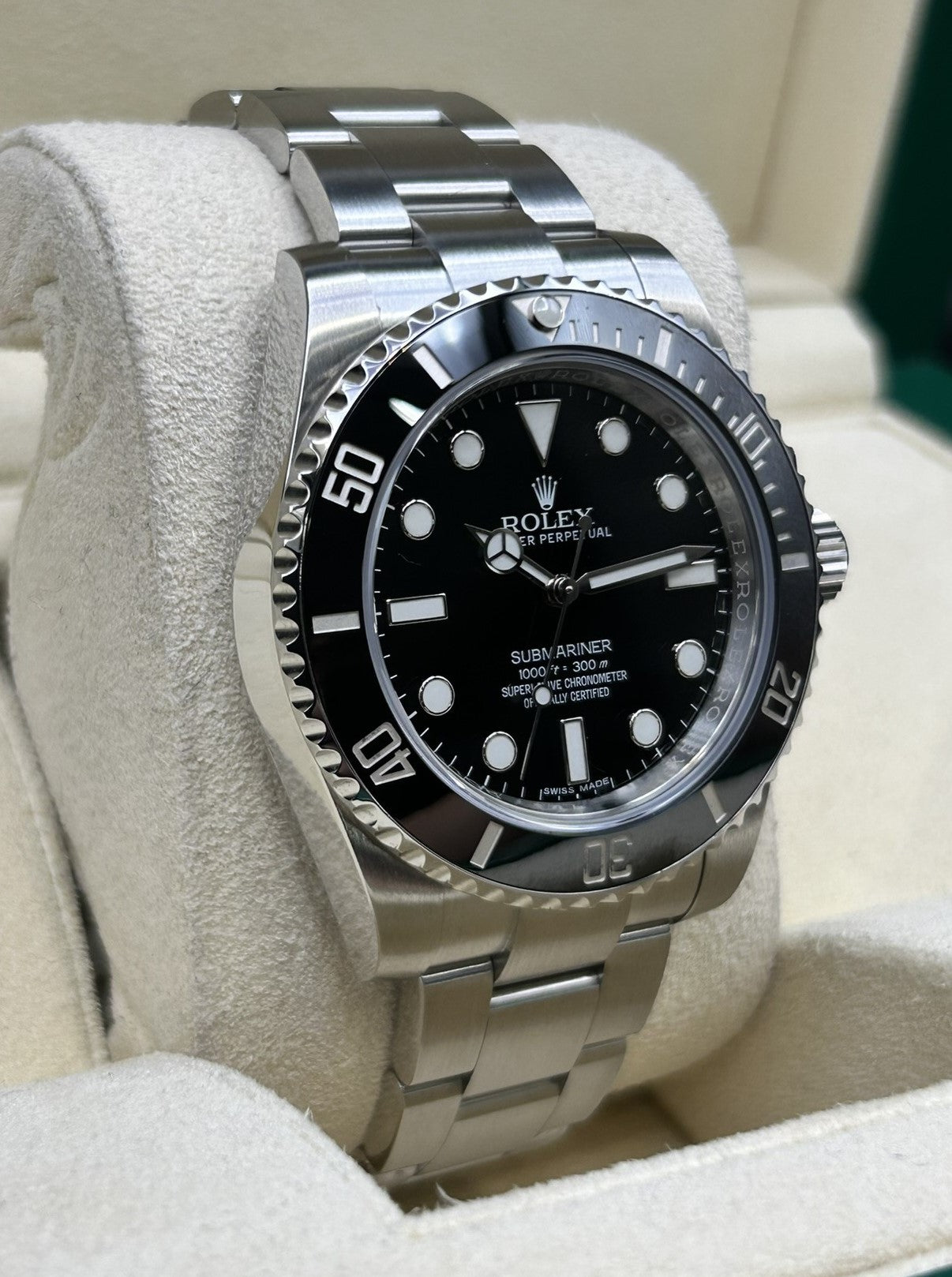 Rolex Submariner (No Date) Black Dial 114060