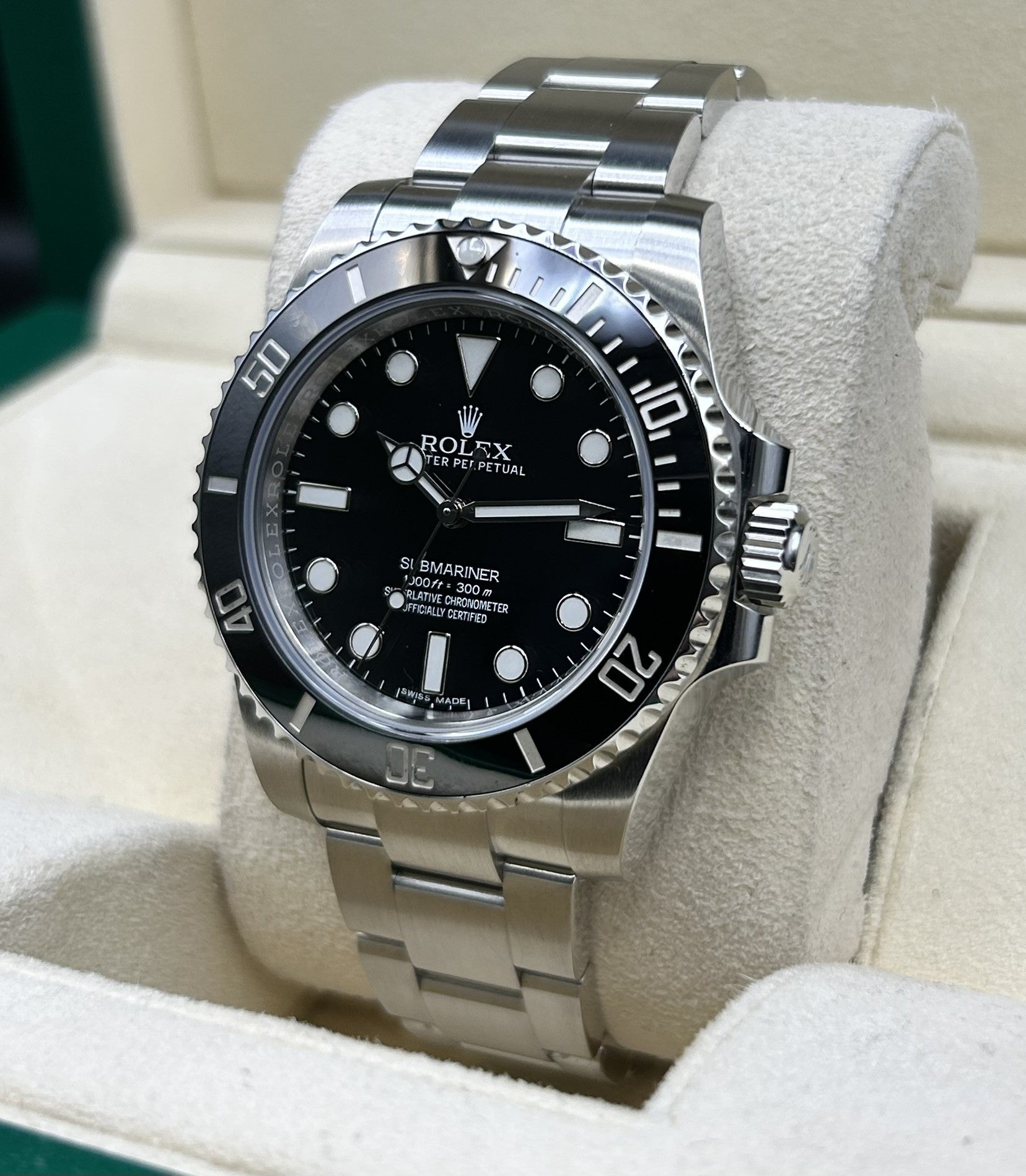 Rolex Submariner (No Date) Black Dial 114060