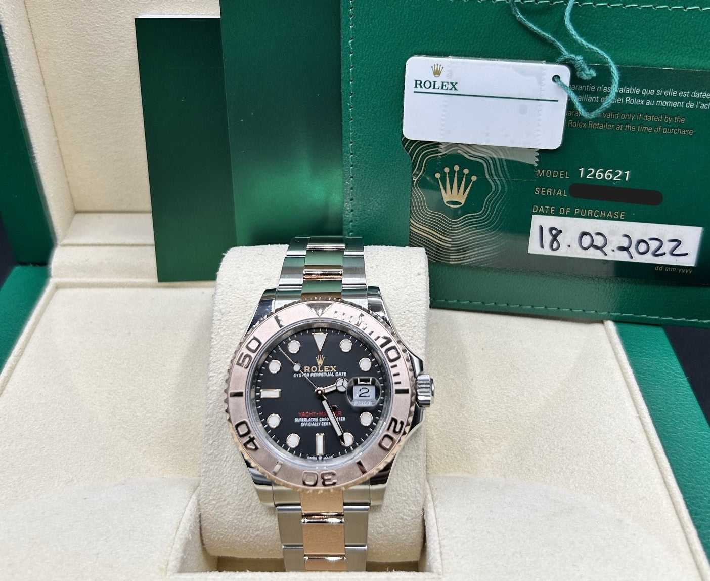 Rolex Yacht-Master 40 Rose Gold 126621