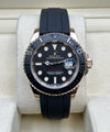 Rolex Yacht-Master 40 Rose Gold 126655 Oysterflex