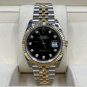 Rolex Datejust 41 Black Diamond 126333