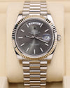 Rolex Day-Date 40 Rhodium Dial 228239