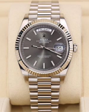 Rolex Day-Date 40 Rhodium Dial 228239