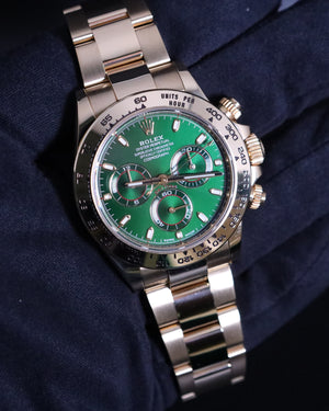 Rolex Daytona John Mayer Green Dial 116508 