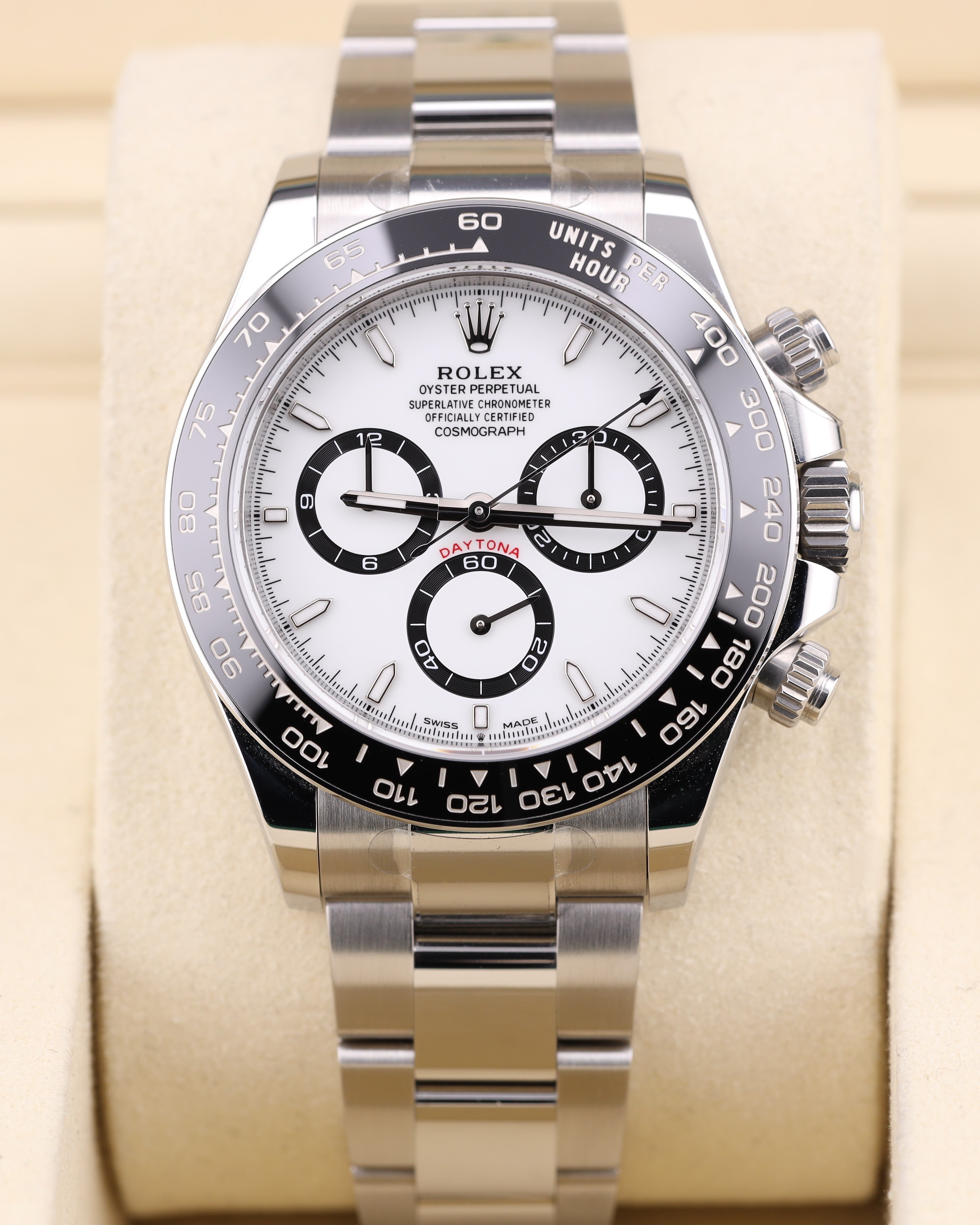 Rolex Daytona Panda White Dial 126500LN